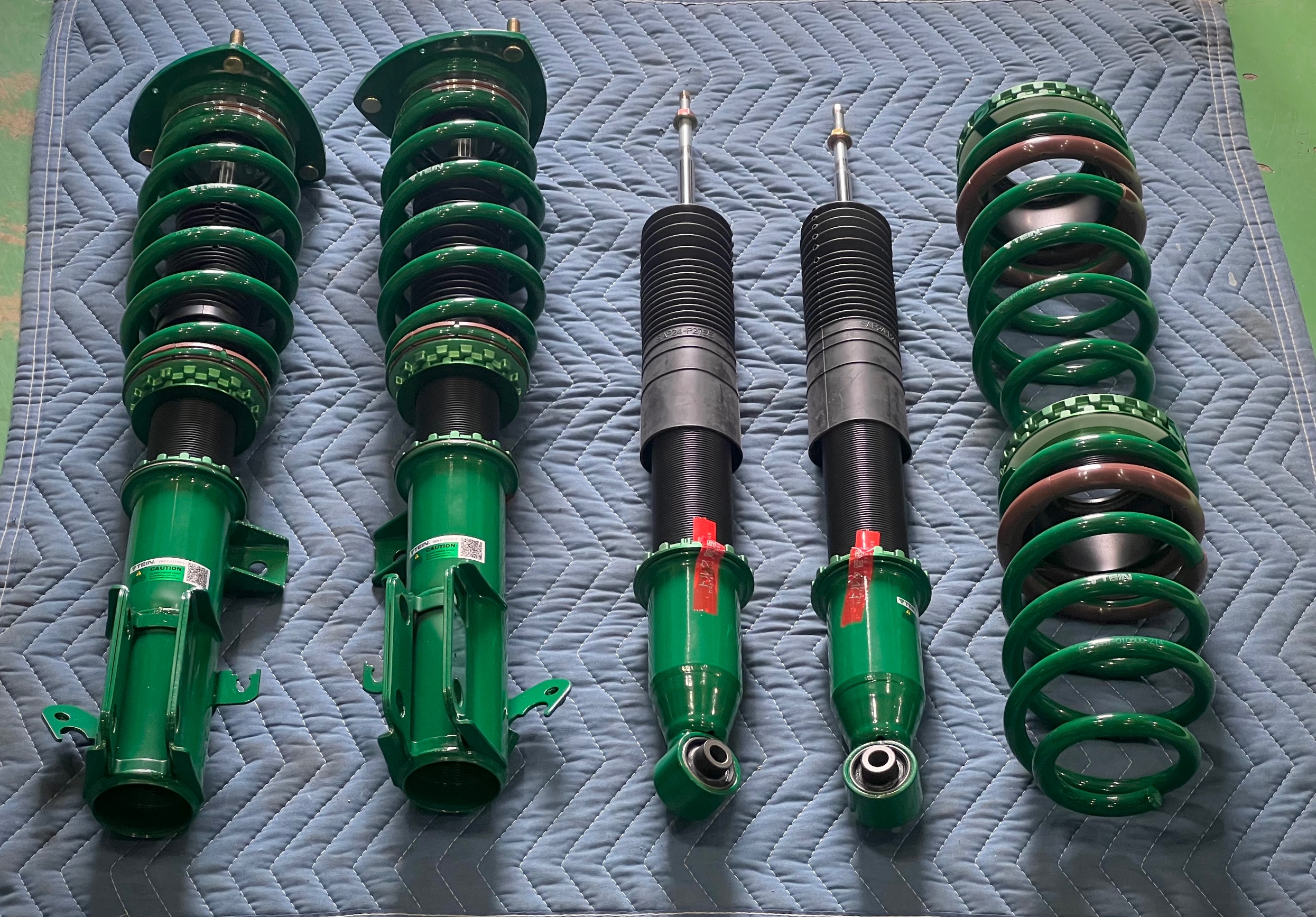 HONDA STEPWGN・ TEIN RX1・EDFC5・ENKEI PFM1・Playz PX-RVⅡ 装着