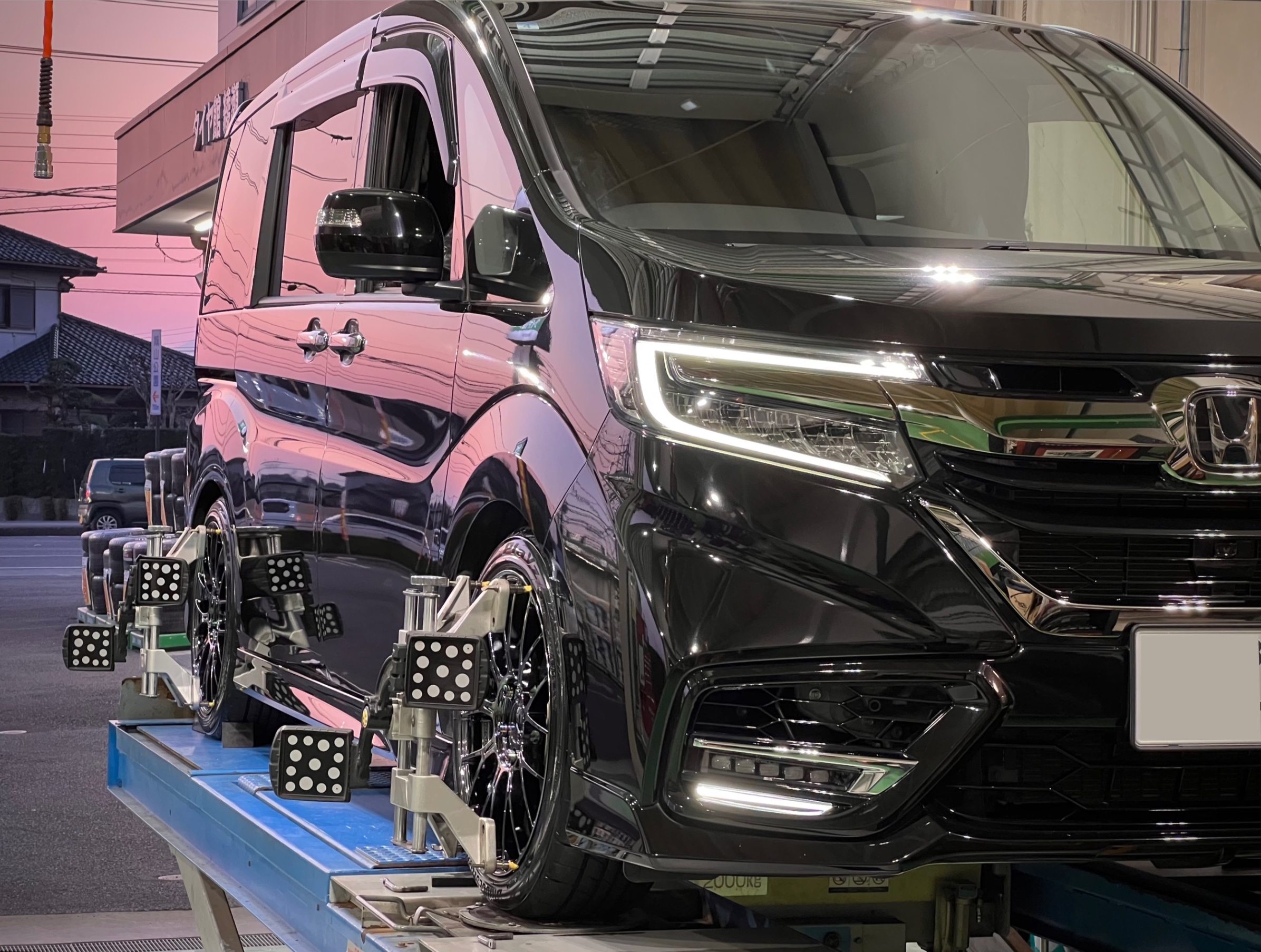 HONDA STEPWGN・ TEIN RX1・EDFC5・ENKEI PFM1・Playz PX-RVⅡ