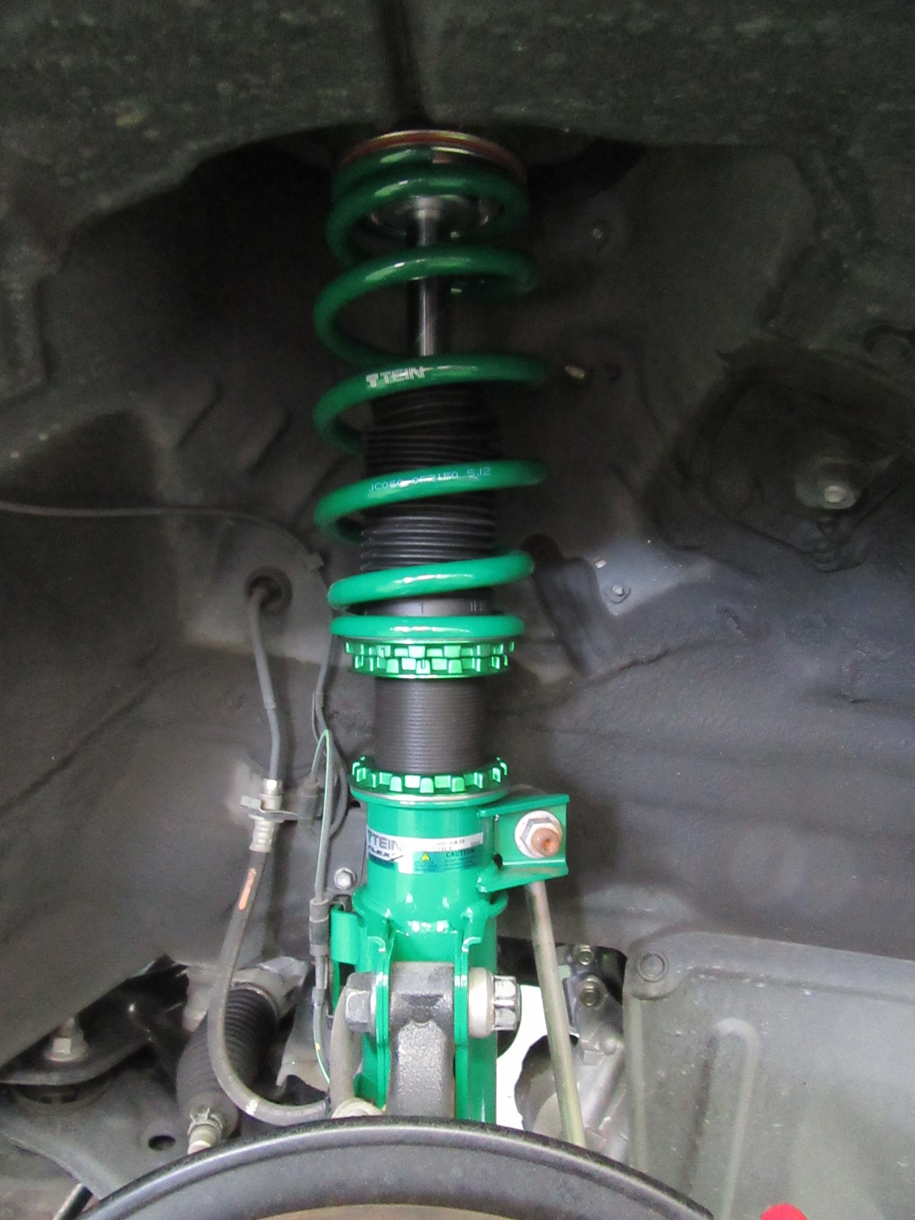 ハリアーG's（60系） TEIN FLEX Z車高調＆EDFCアクティブ取付