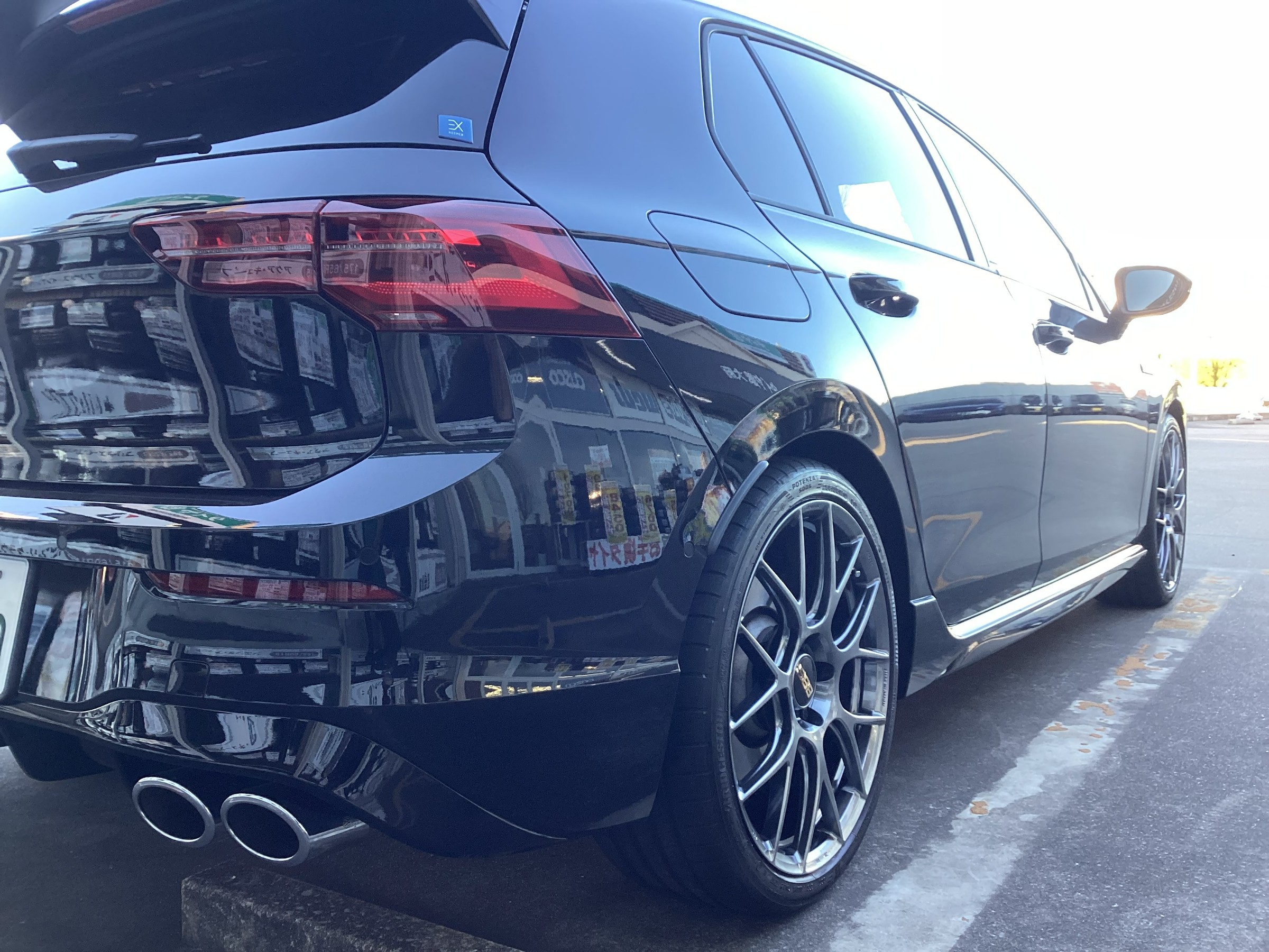 フォルクスワーゲン ゴルフ8 BBSアルミホイール交換 | 店舗おススメ