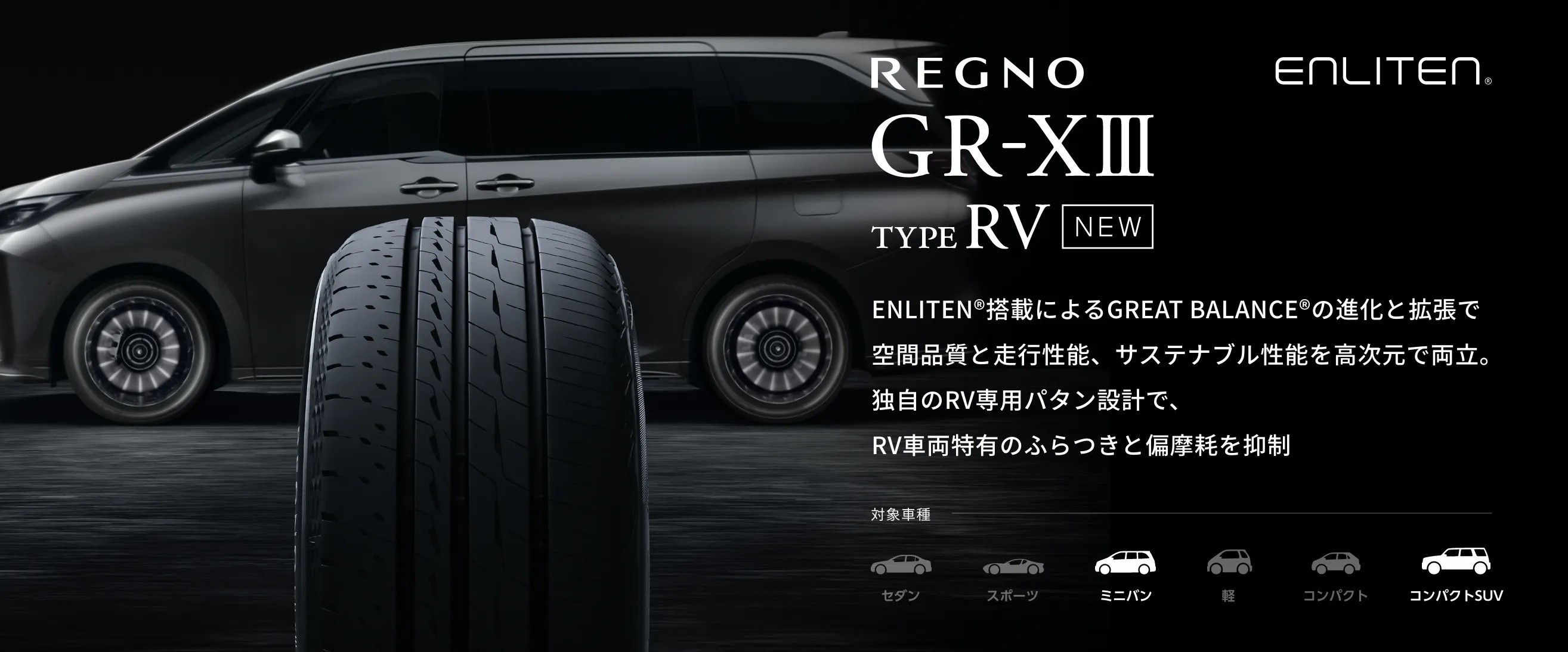 新商品『REGNO　GR-XIII　TYPE　RV』