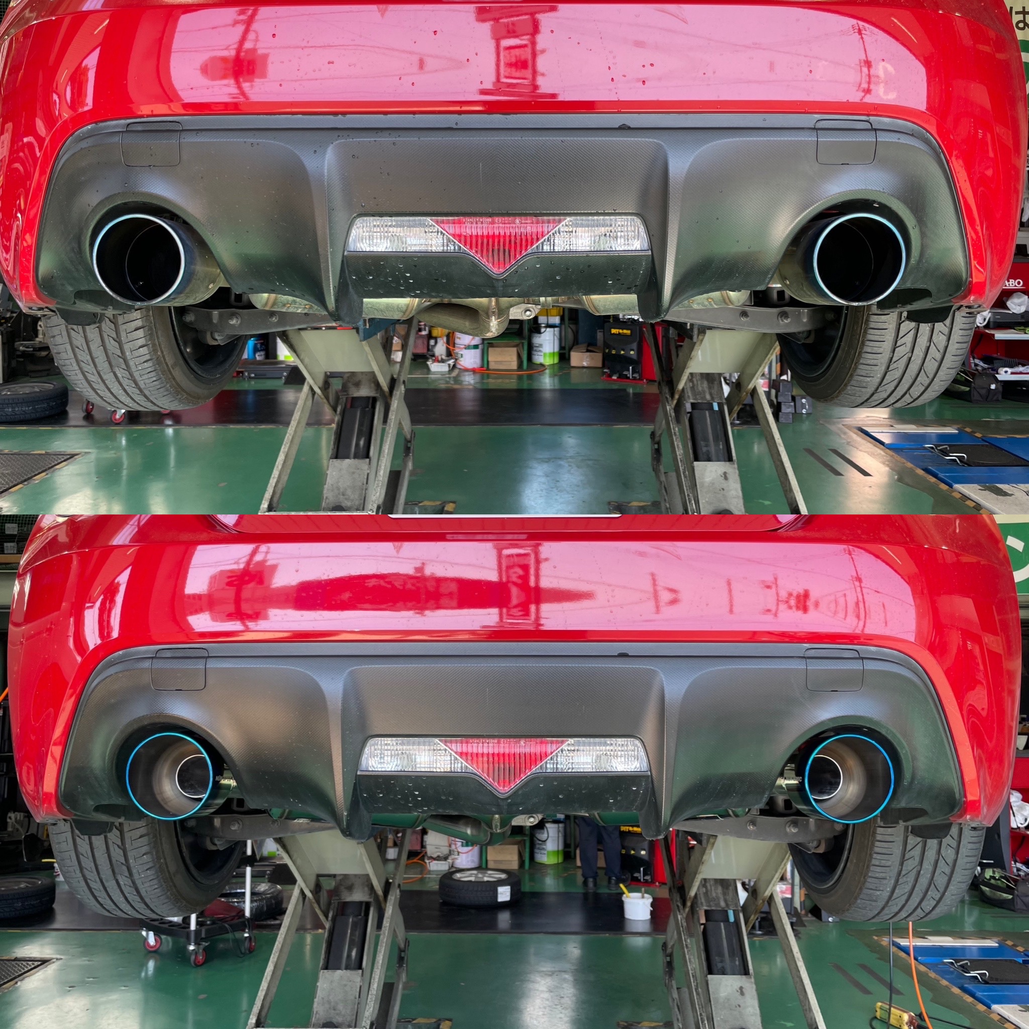 タイヤ館加古川 トヨタ 86 ZN6　マフラー交換