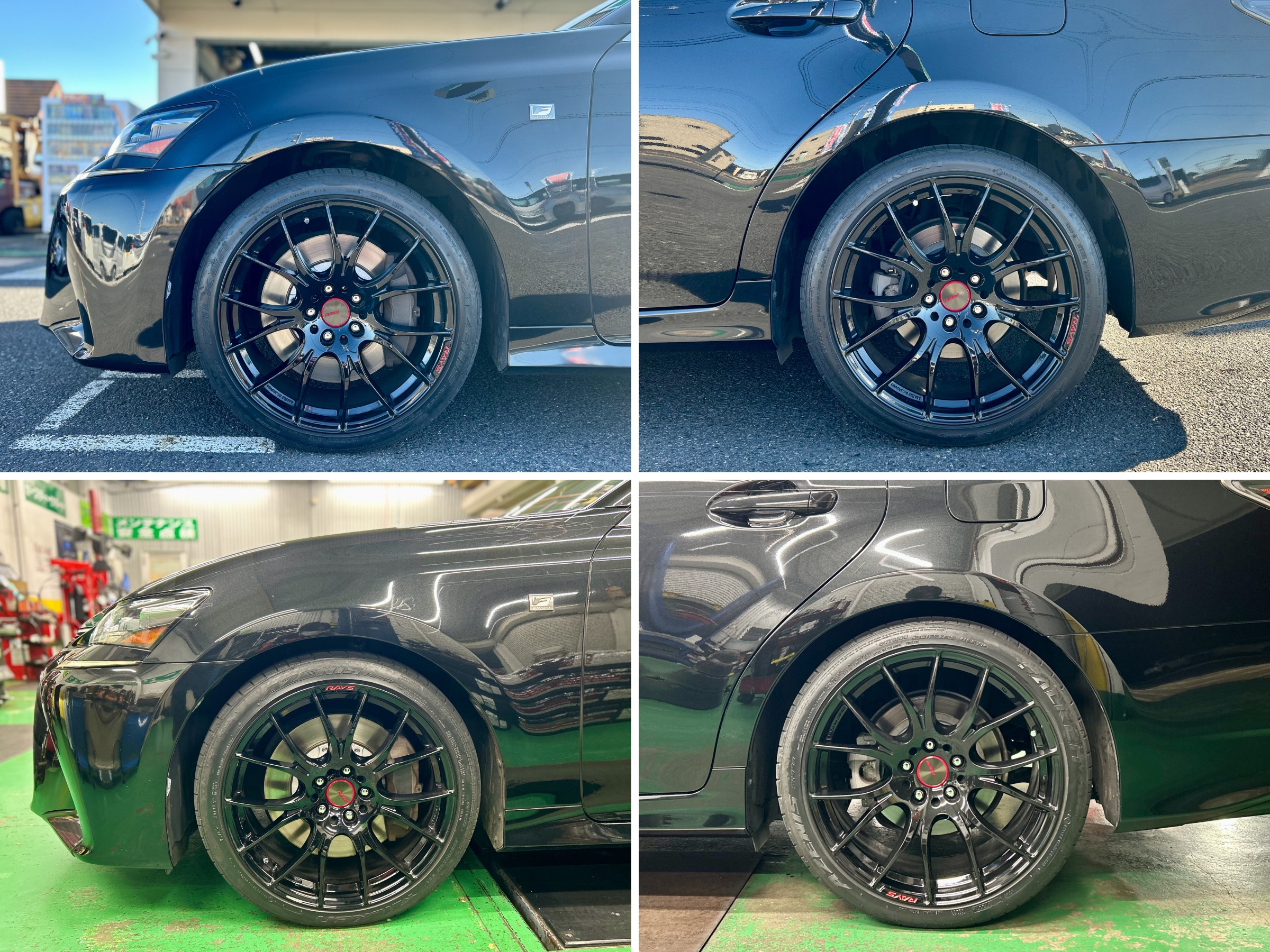 レクサスGS RS-Rダウンサス取付作業 | 店舗おススメ情報