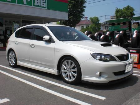 ＧＨ８インプ 車高調・マフラー取付‼ | サービス事例 | タイヤ館 平
