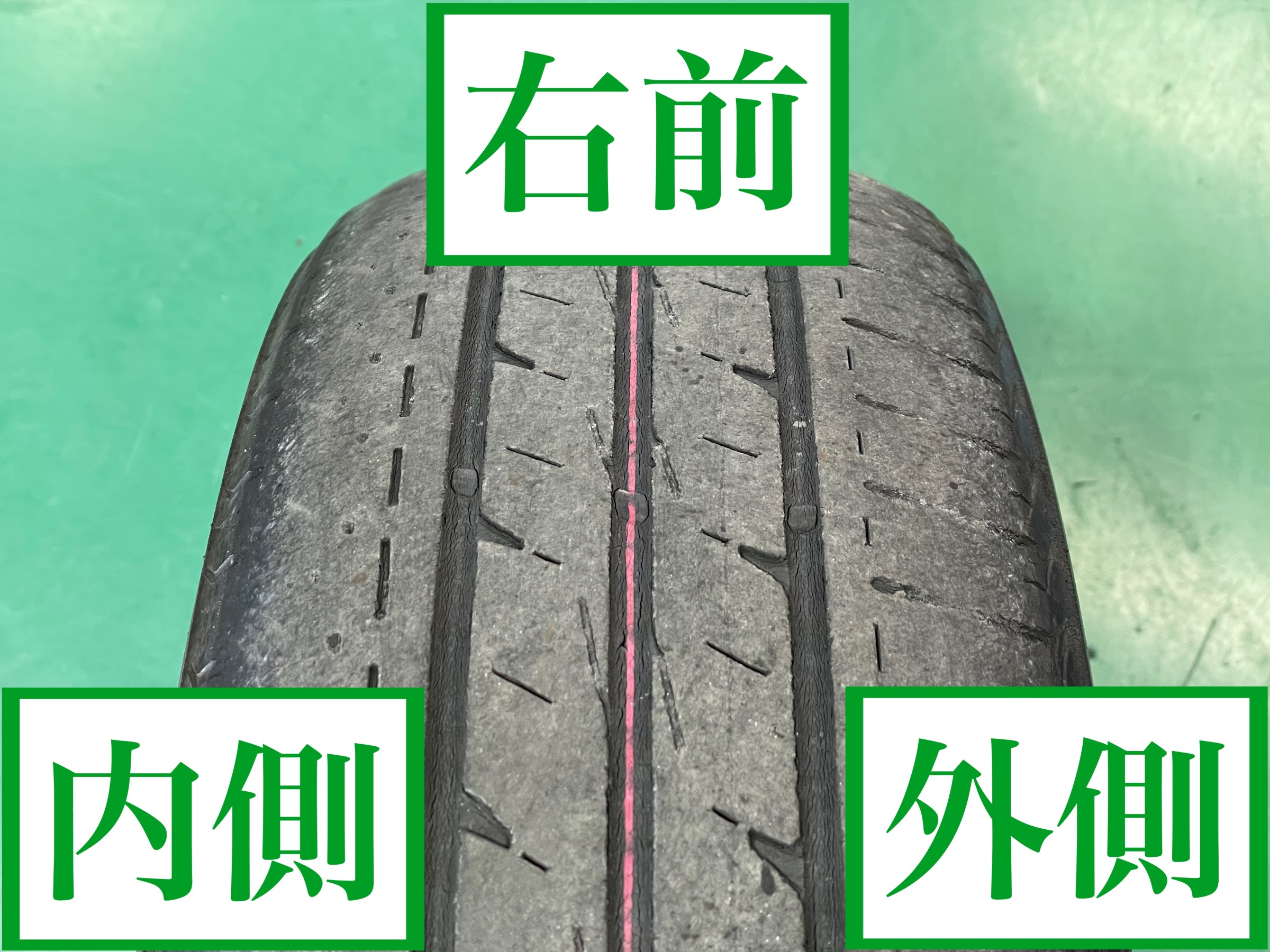 タイヤ館加古川 日産 ラフェスタ CWFFWN41G　タイヤ交換