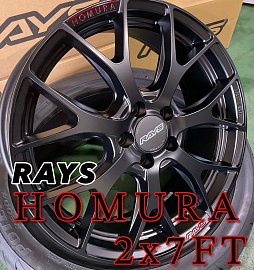 RAYS HOMURA 2x7 FT | 店舗おススメ情報 | タイヤ館 秋田（秋田県）