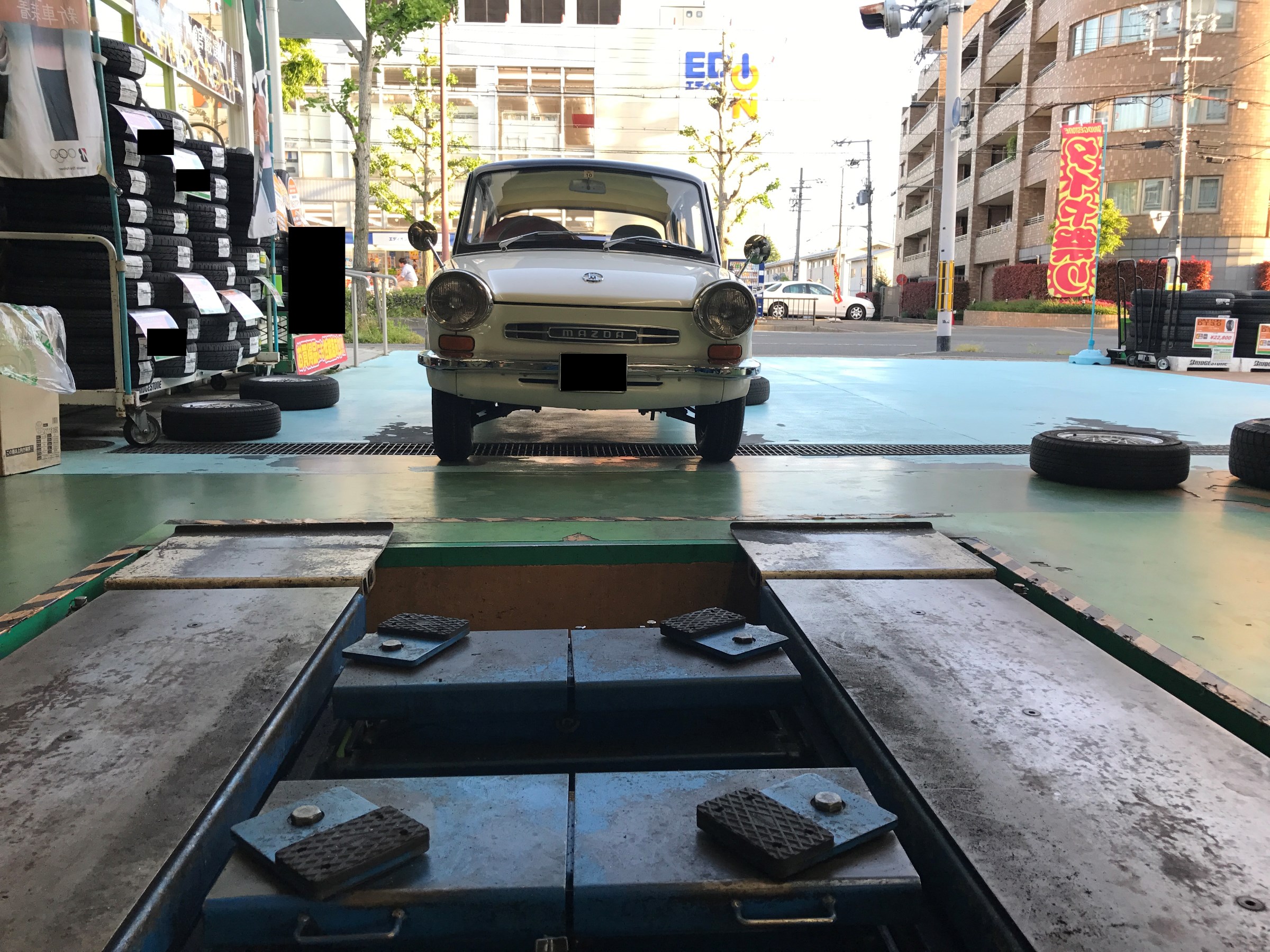 マツダキャロル ３６０ｃｃ 旧車 | マツダ キャロル タイヤ タイヤ