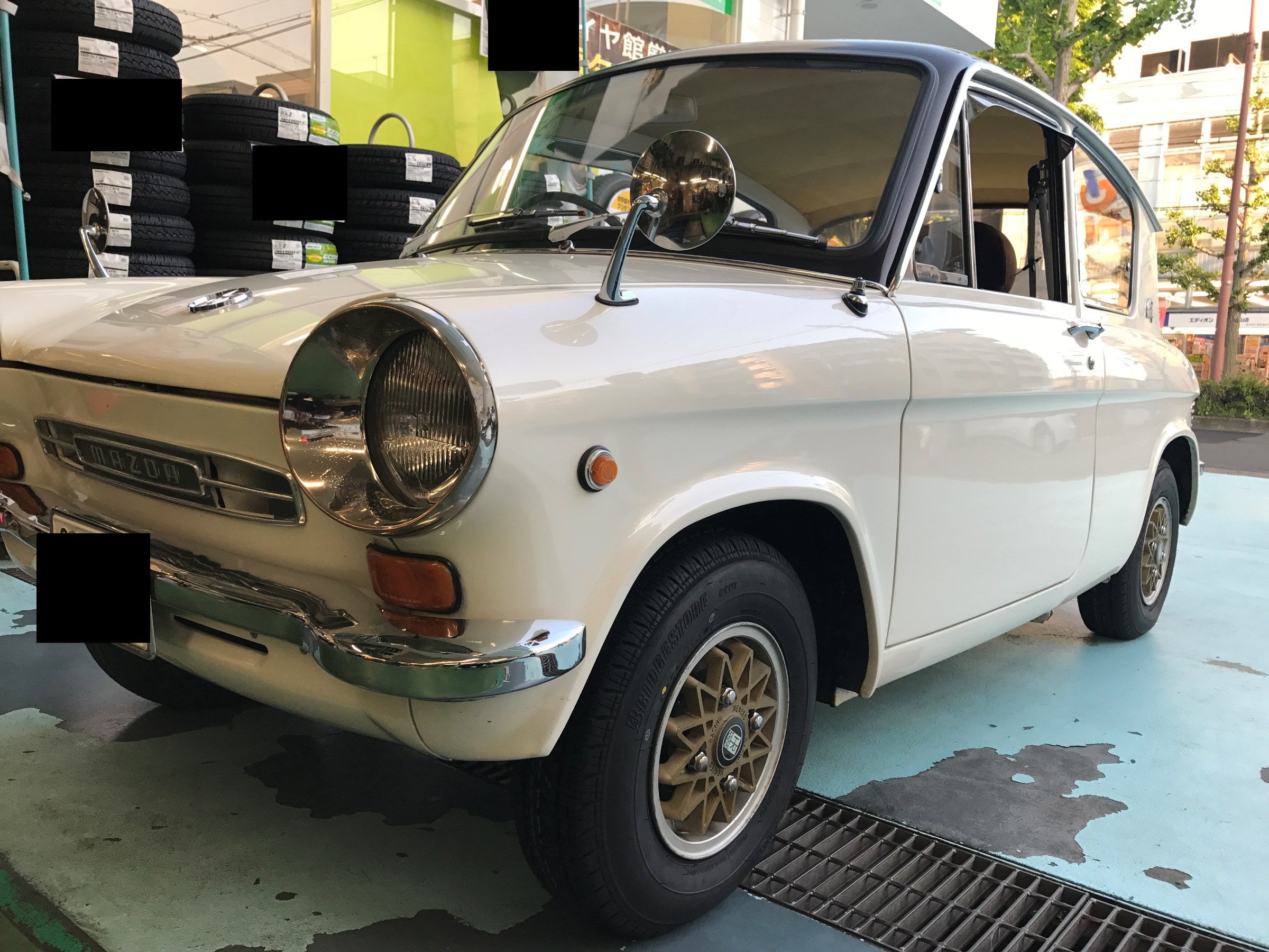マツダキャロル ３６０ｃｃ 旧車 | マツダ キャロル タイヤ タイヤ