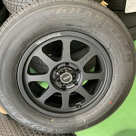 3DA-GDJ250W ランクル250 レイズ デイトナD108 ホイール交換