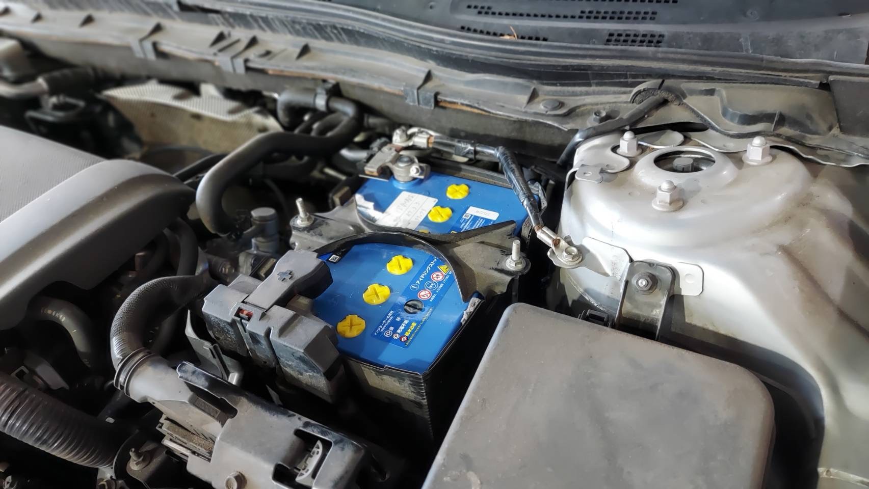 バッテリー交換後