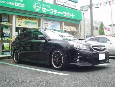 ｂｒ９レガシィに車高調取付 サービス事例 タイヤ館 高津 神奈川県のタイヤ カー用品ショップ タイヤからはじまる トータルカーメンテナンス タイヤ館グループ
