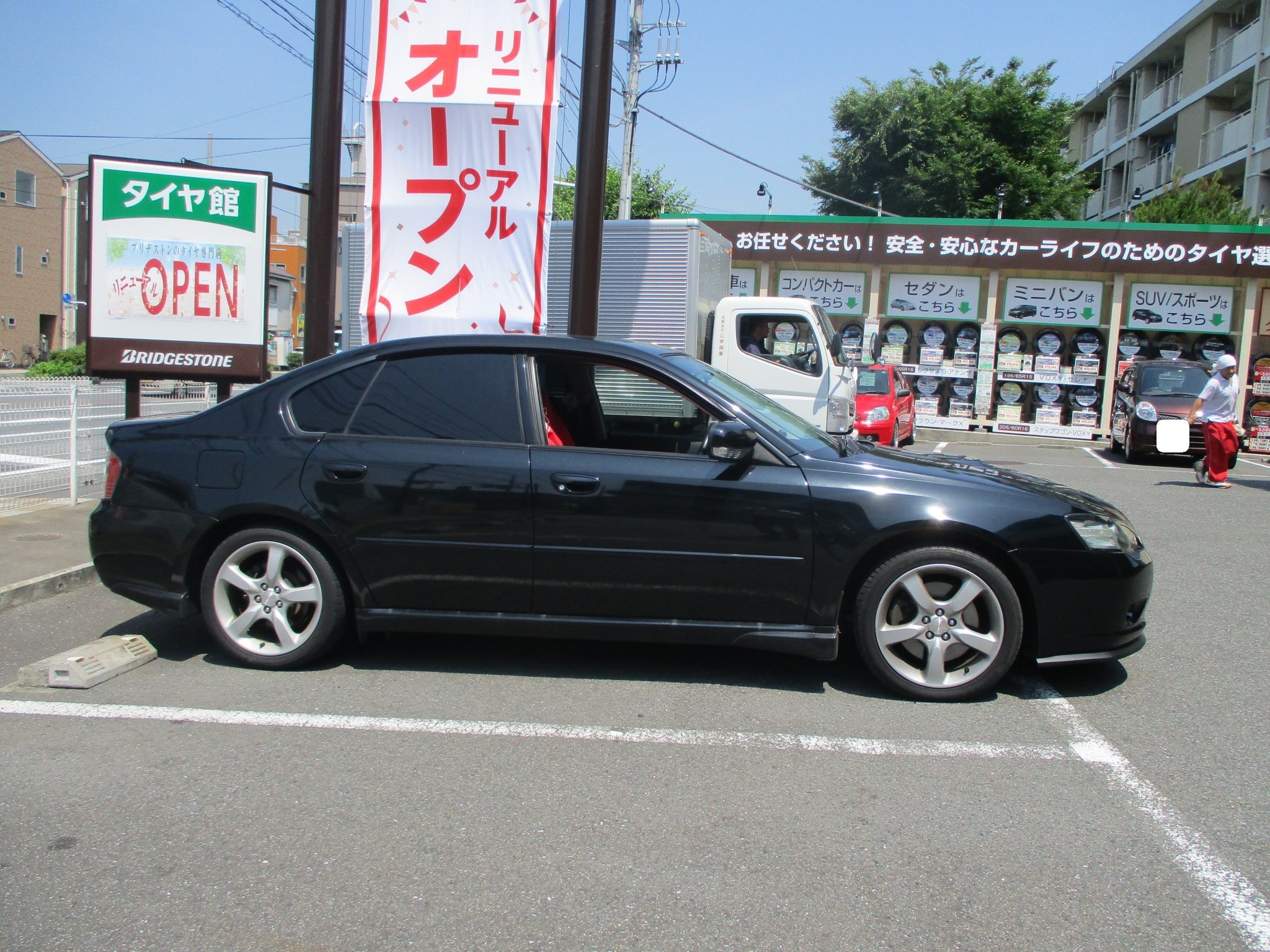 レガシィ車高調取り付け。 | スバル レガシィB4 | サービス事例