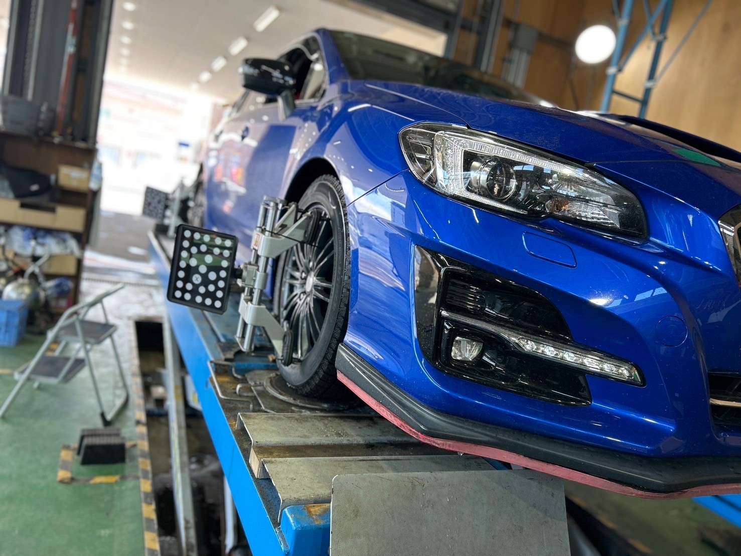 アライメント センサー取付後