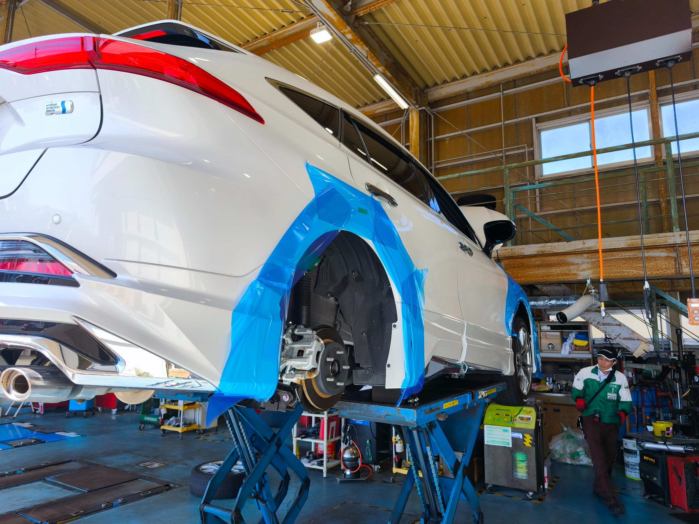 トヨタ ハリアーハイブリッド TEIN FLEX Z 車高調取付 | 店舗お
