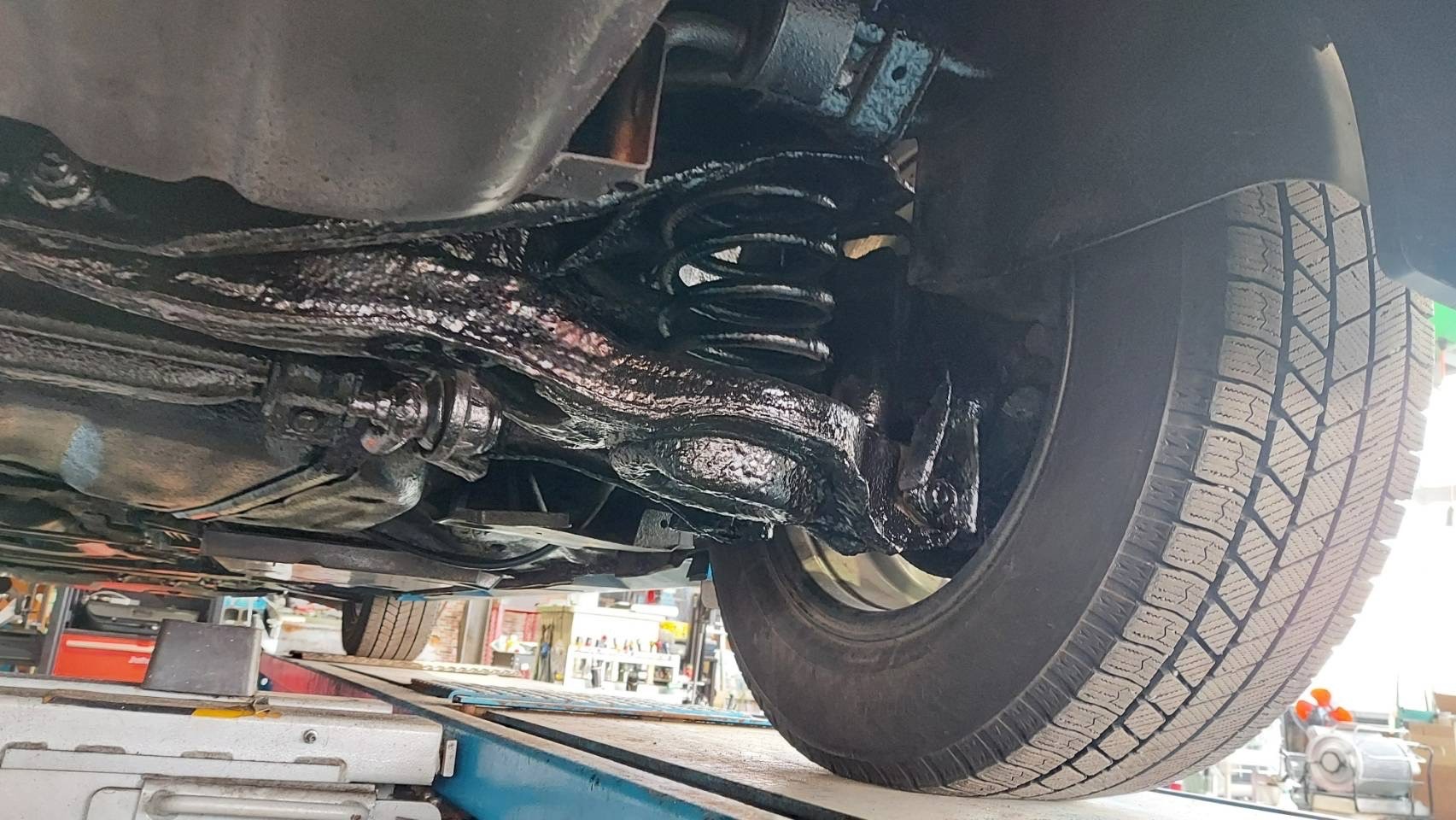 シャシブラック 施工後2