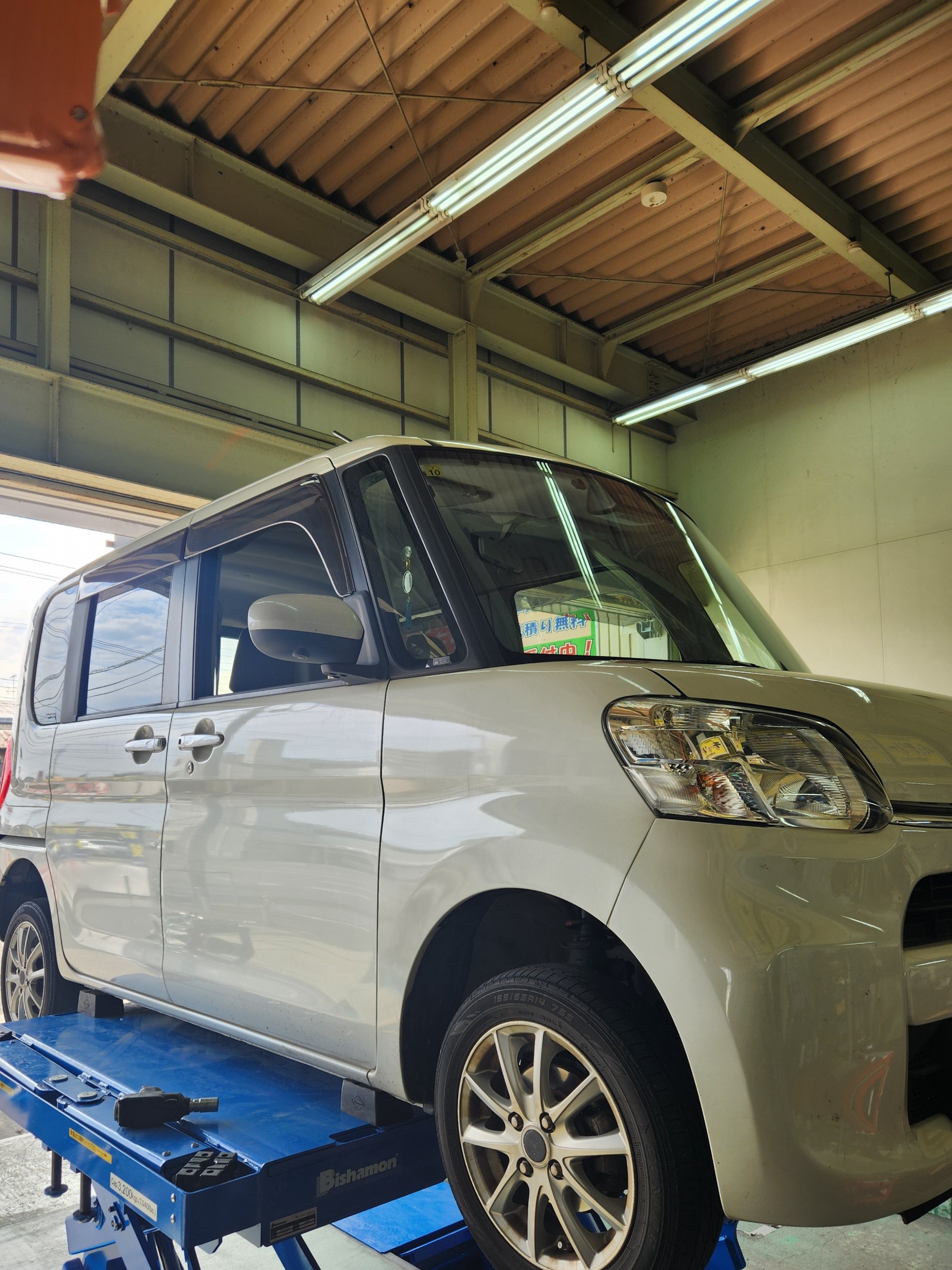 軽自動車タイヤ交換