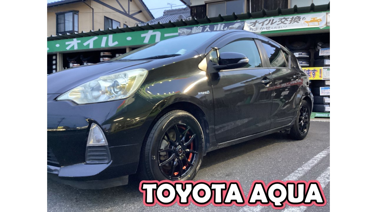トヨタ　アクアクロスオーバー　Yokohama タイヤホイールセット HOT STUFF アクア クロスオーバー 185/60R16 ホイールセット