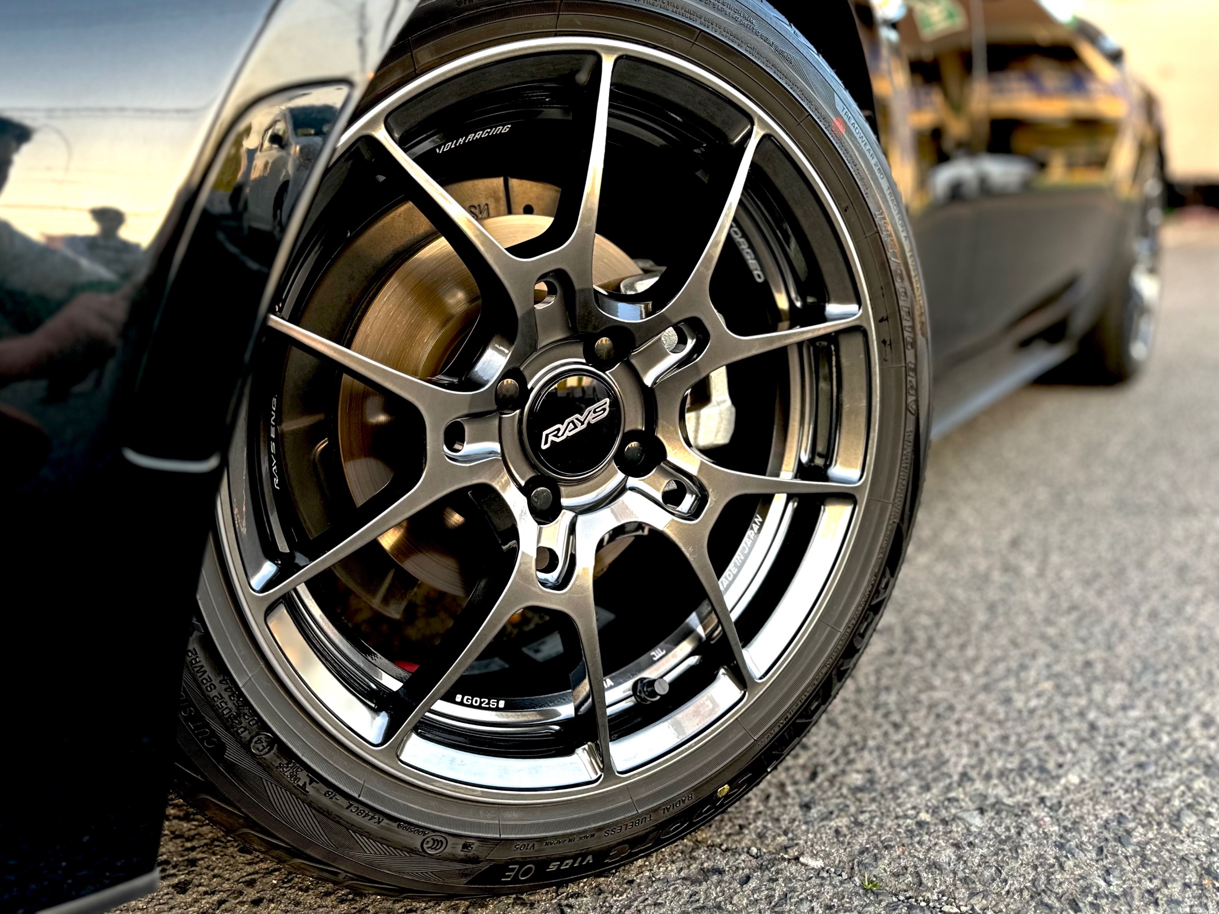 RAYS☆NO.1ショップ！ ロードスターにVOLKRACING G025 16インチ