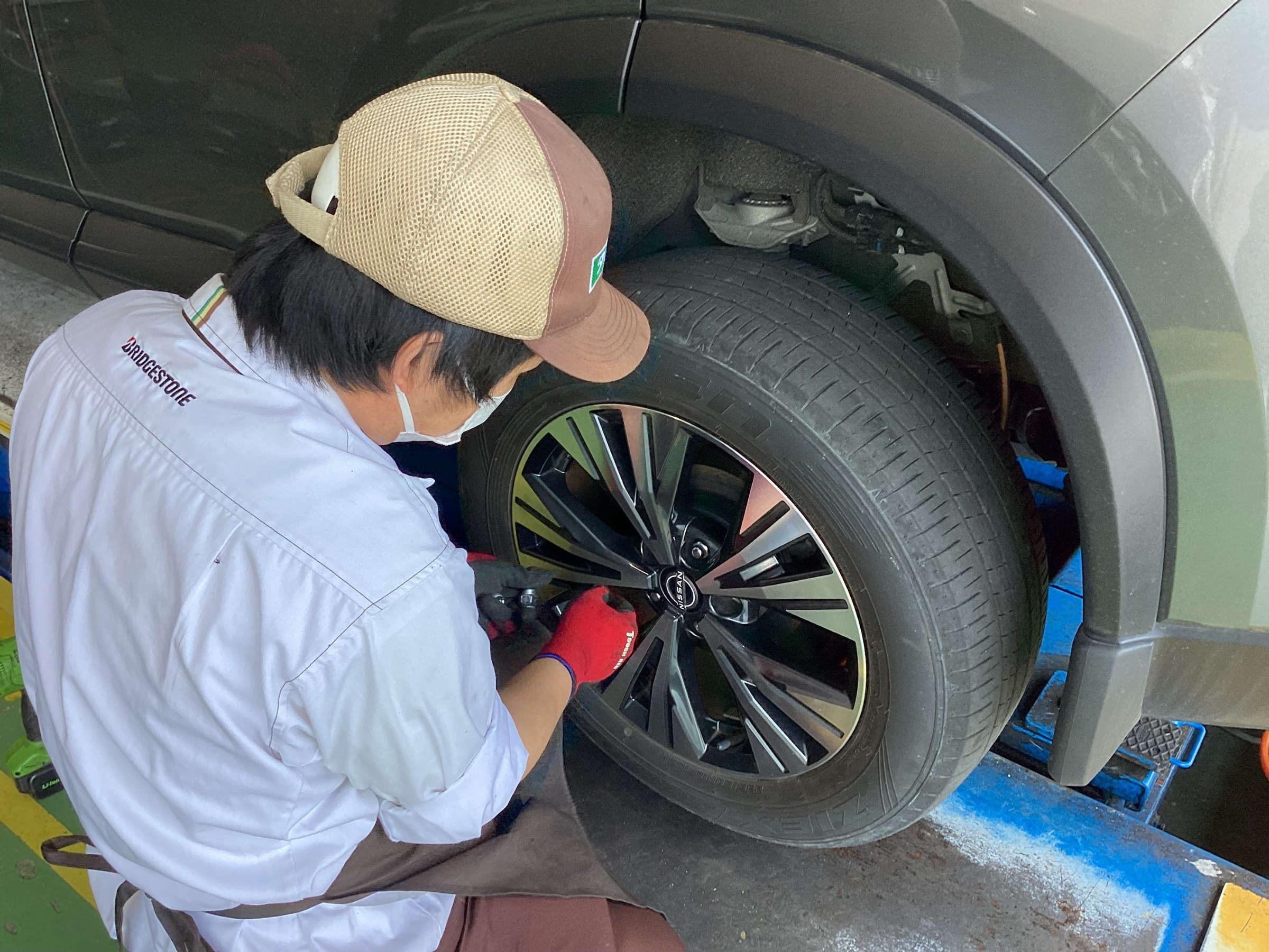 エクストレイルタイヤ交換