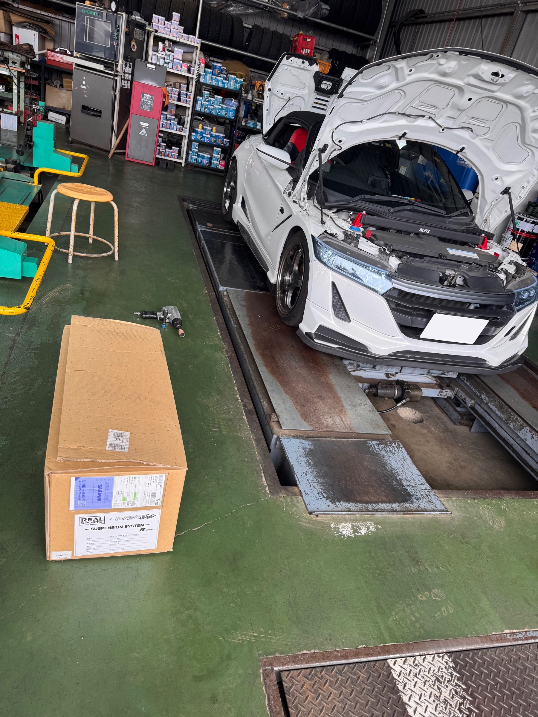 S660 TANABE REALSPORTS 車高調取り付け！ | 店舗おススメ情報