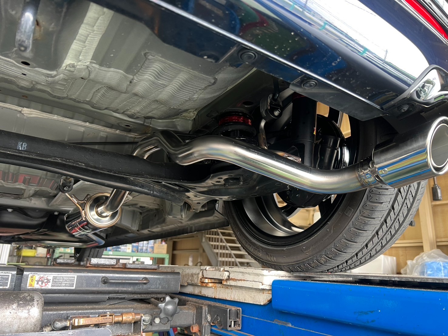 JG3 N-ONEに無限スポーツエキゾーストシステム装着！ | 店舗おススメ