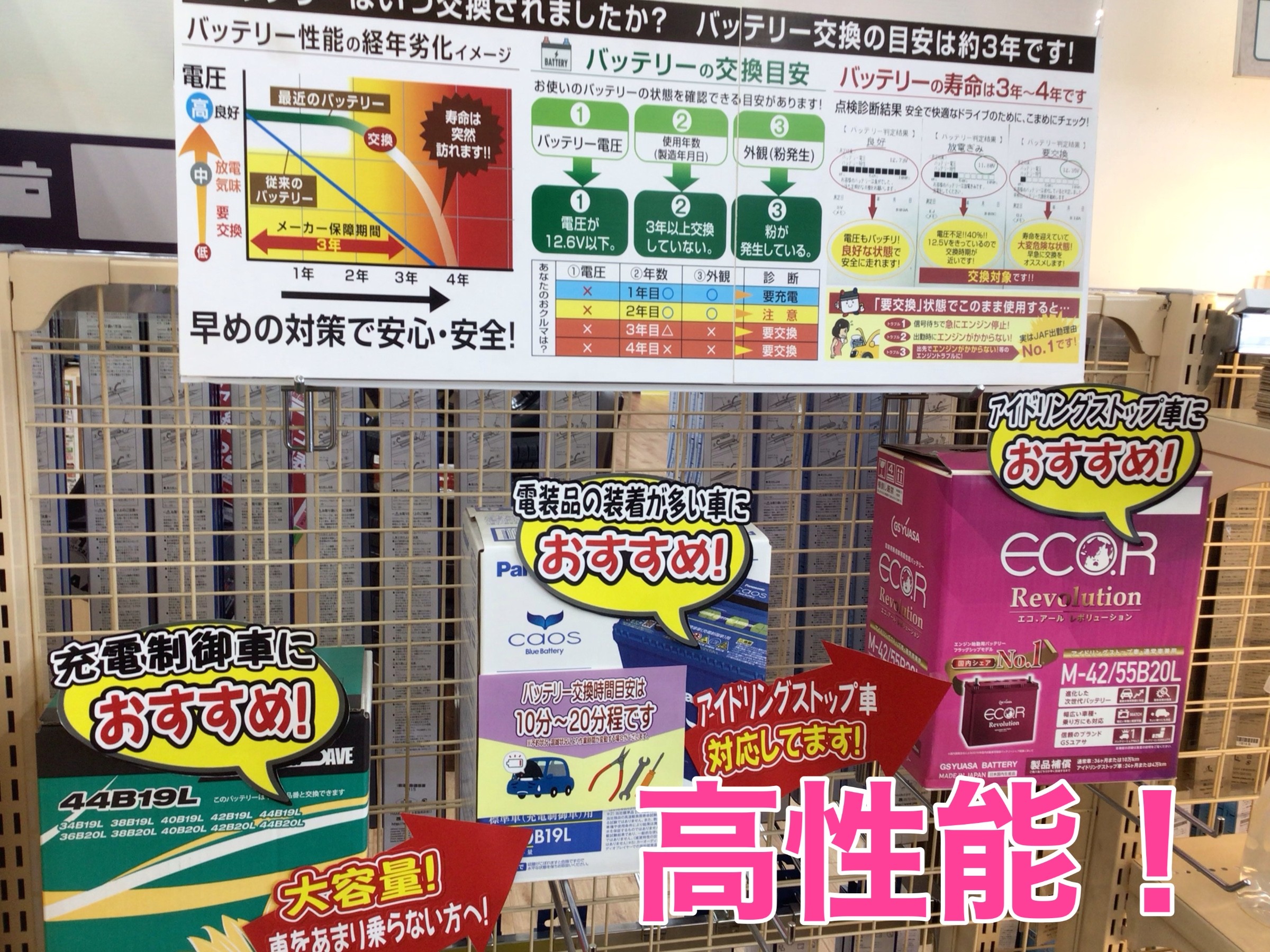 バッテリー