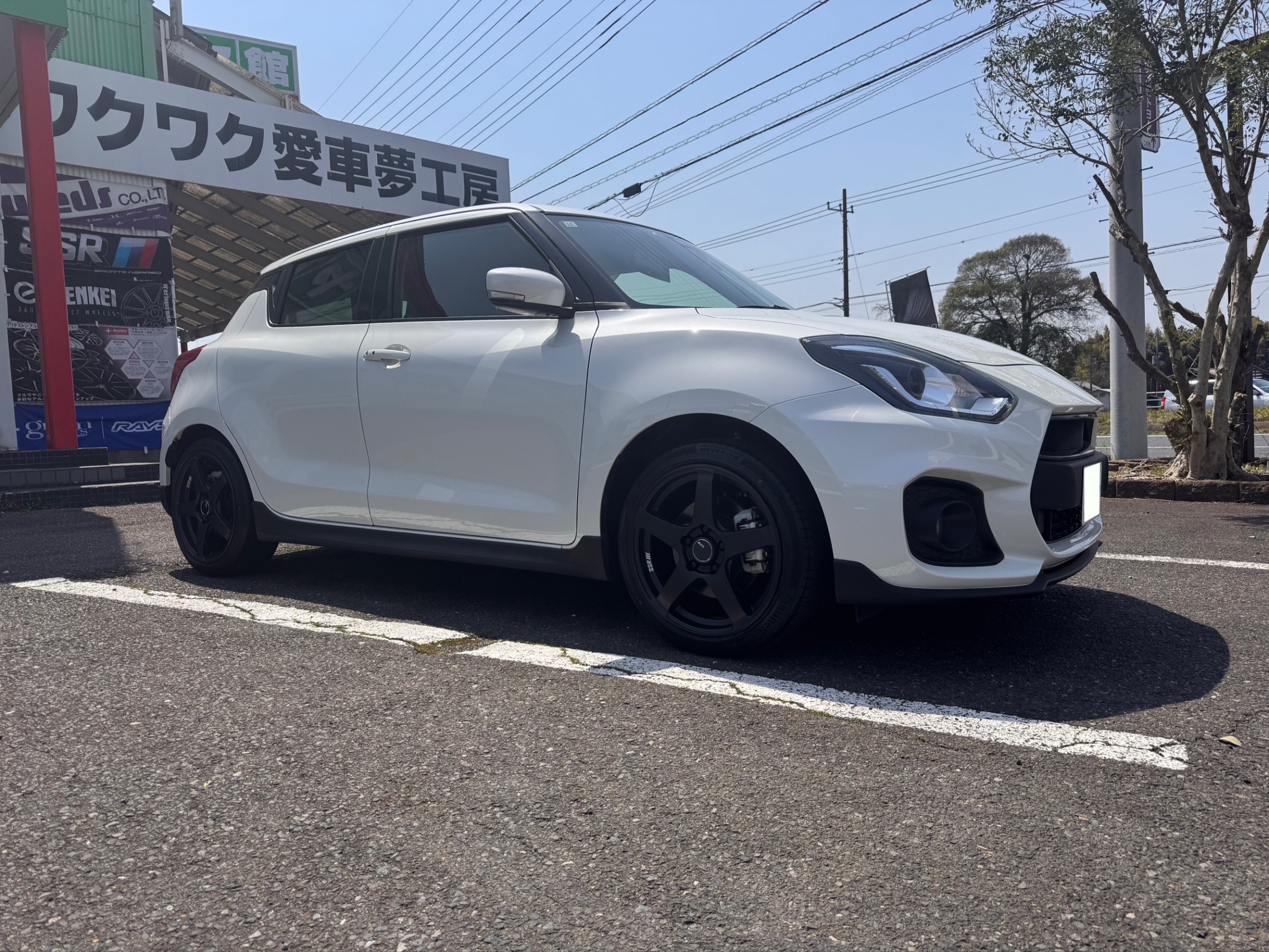 スイフトスポーツ SSR GTV01 ホイール交換！ | 店舗おススメ情報