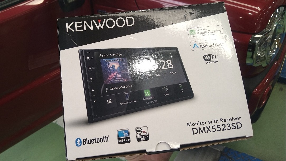 フレアクロスオーバー】JVCケンウッド ディスプレイオーディ取付け