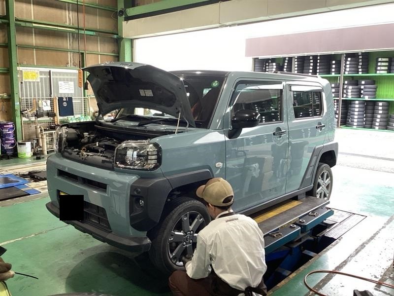 タフトタイヤ交換