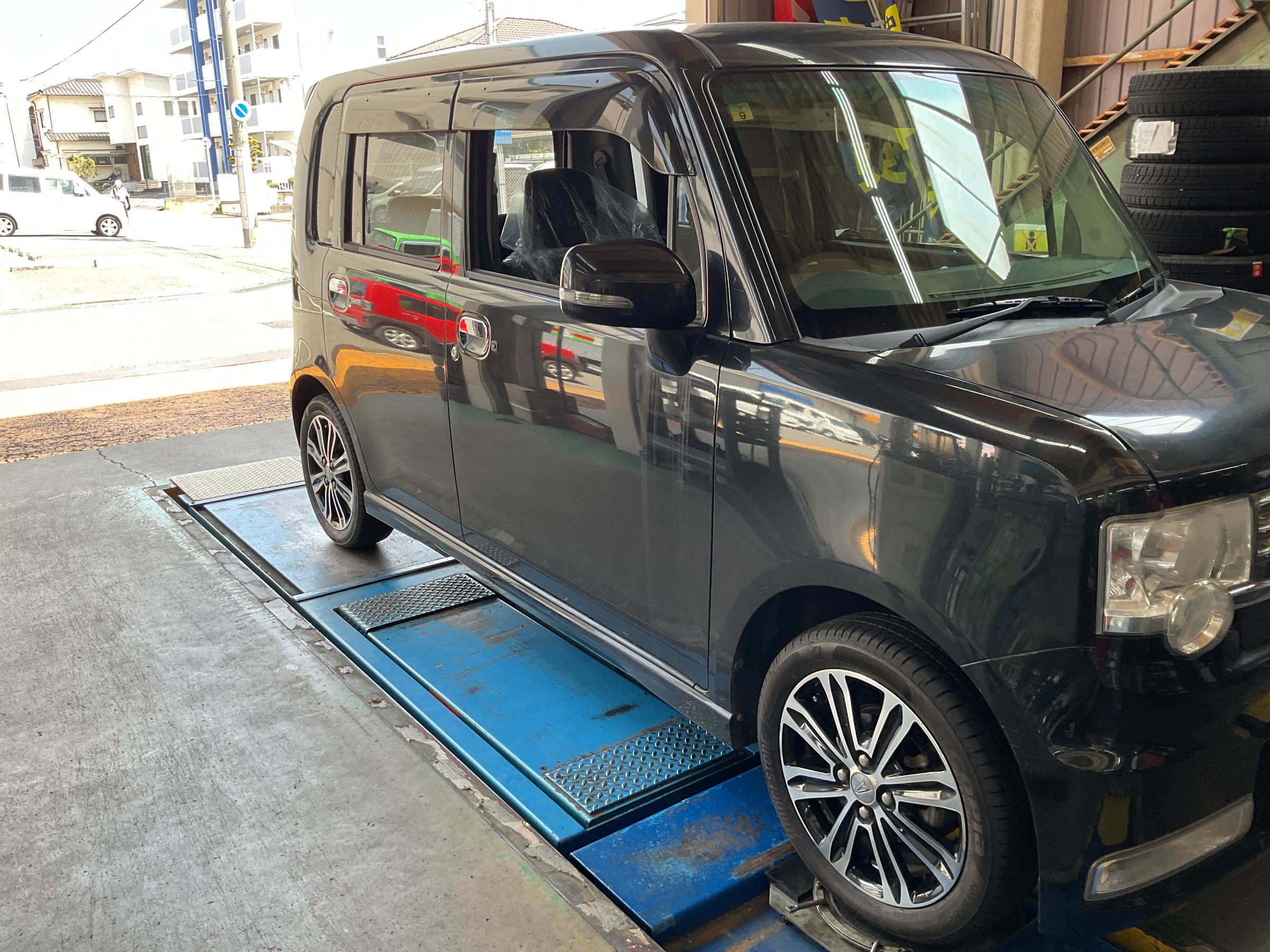 ダイヤのA　レア タイヤ交換 165/55R15 エコピア NH200C アライメント調整 | 店舗お