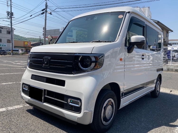 軽バンのドレスアップもお任せ下さい！HONDA N-VANに無限MD5ホイール
