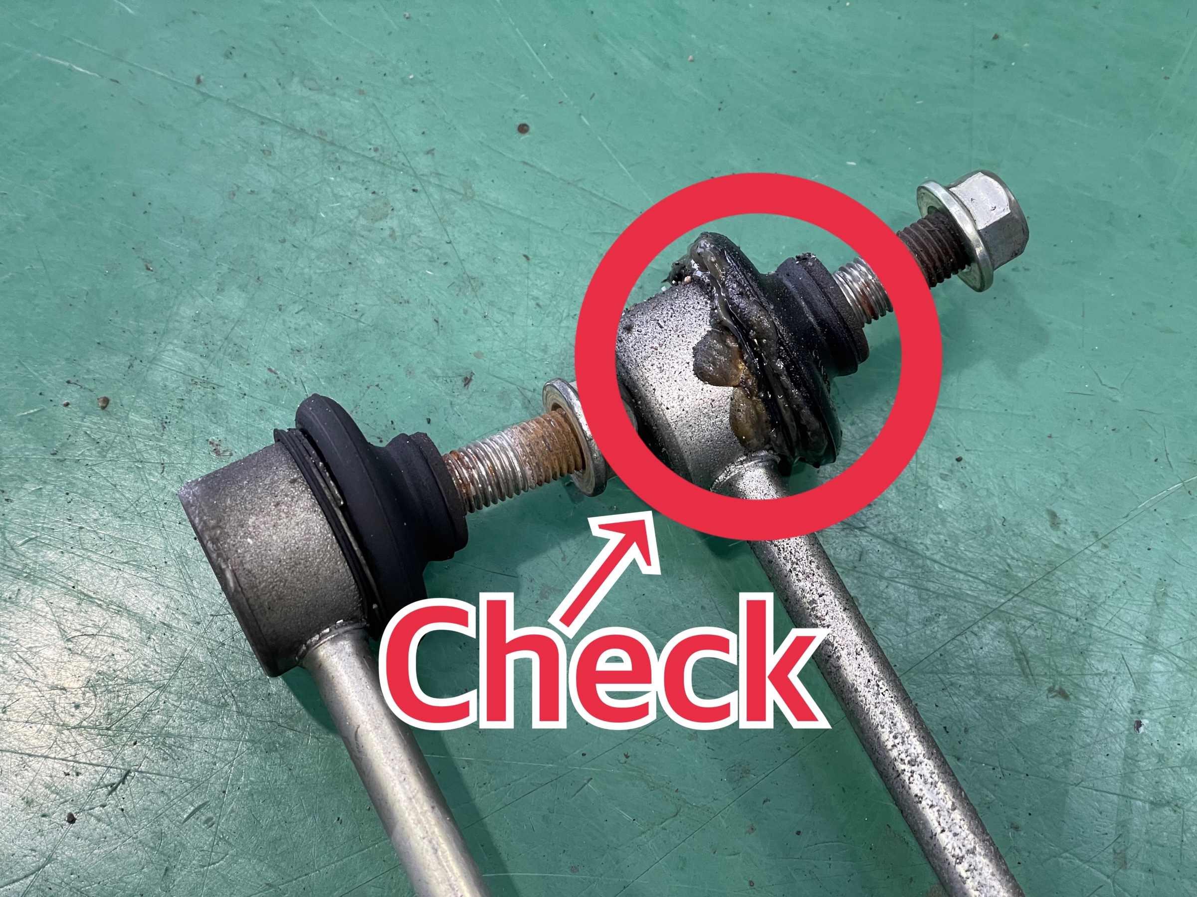 タイヤ館加古川 ホンダ N-WGN JH1　スタビライザーリンク交換