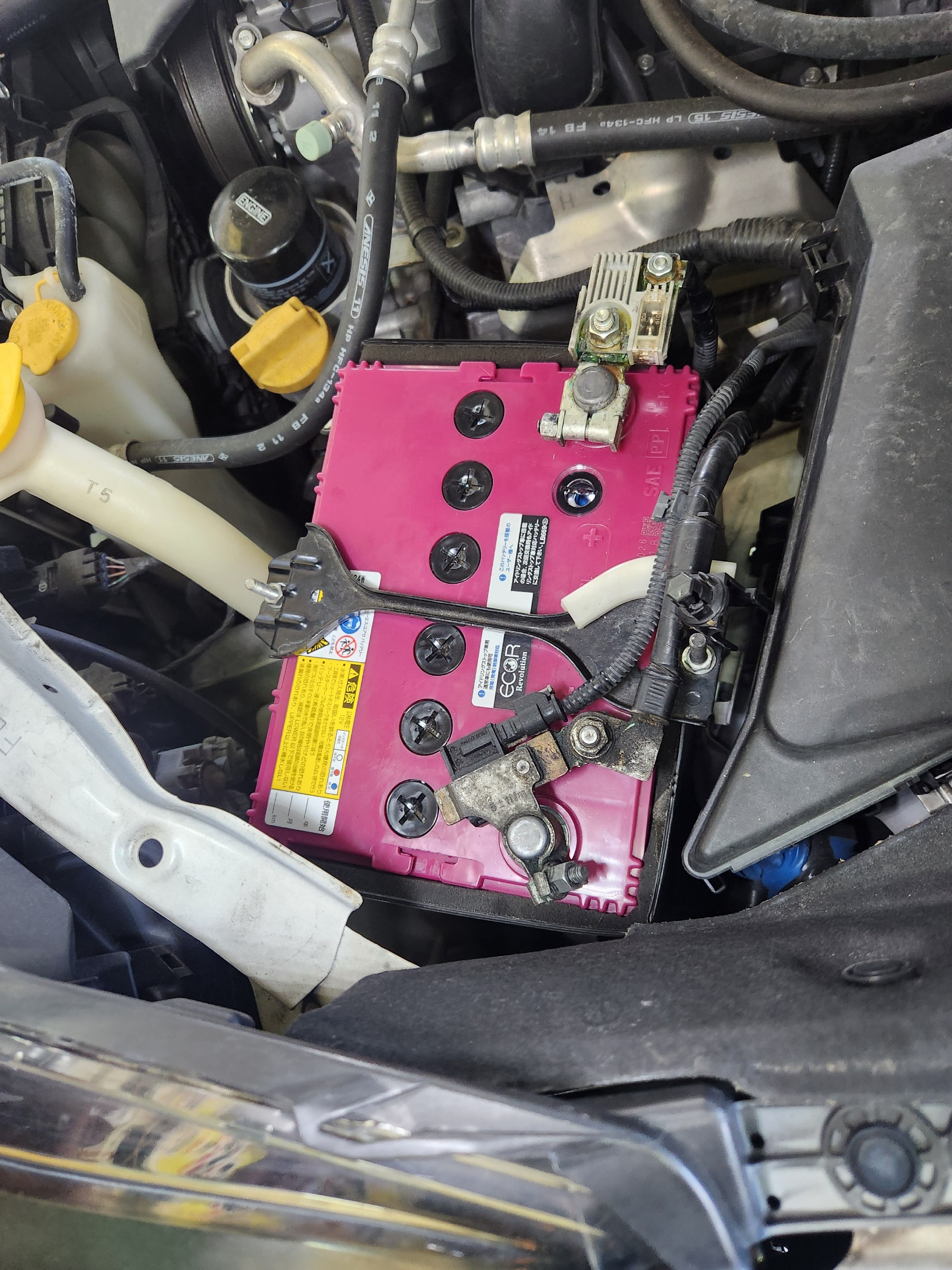 バッテリー交換