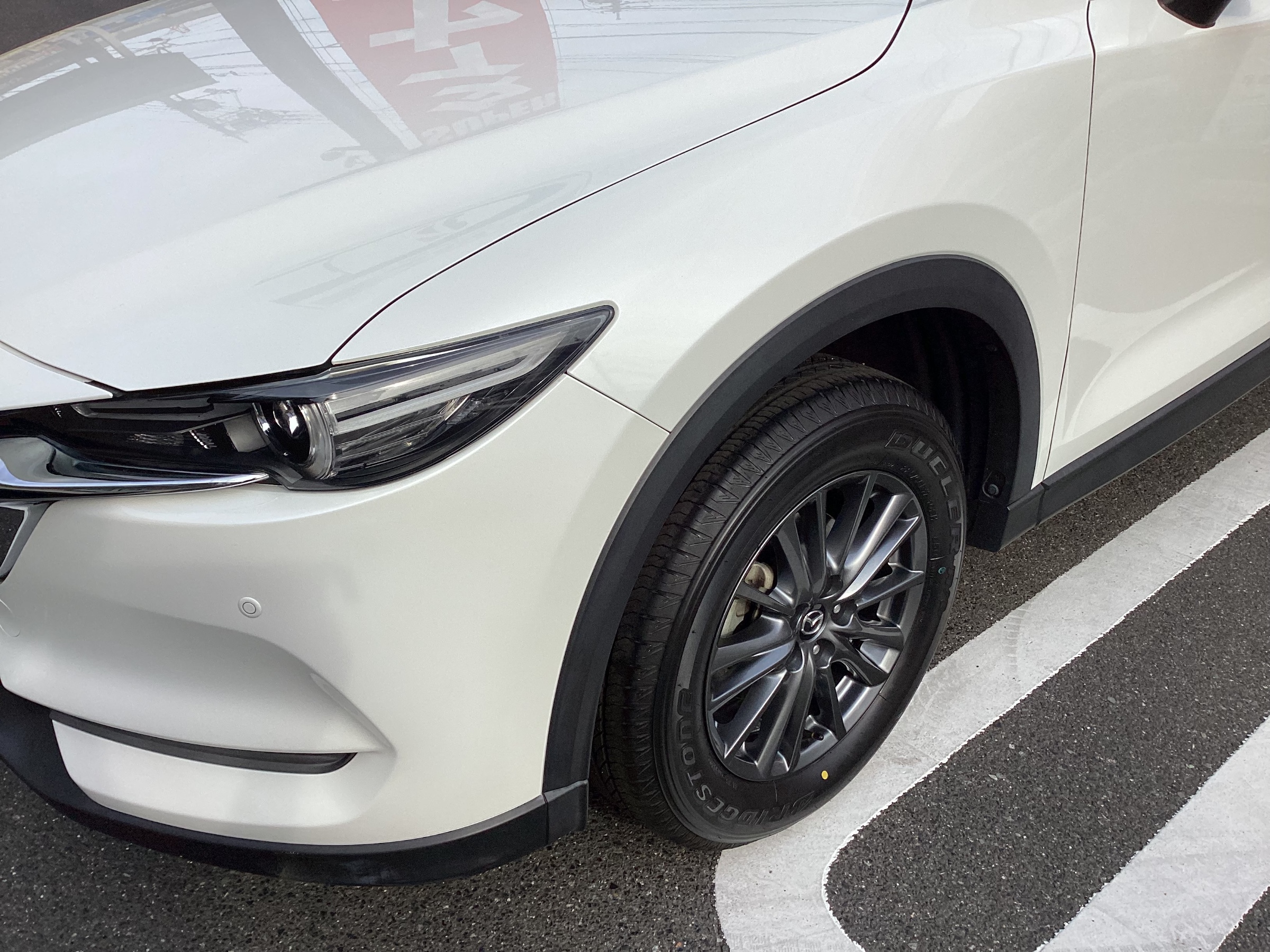 タイヤ交換終了