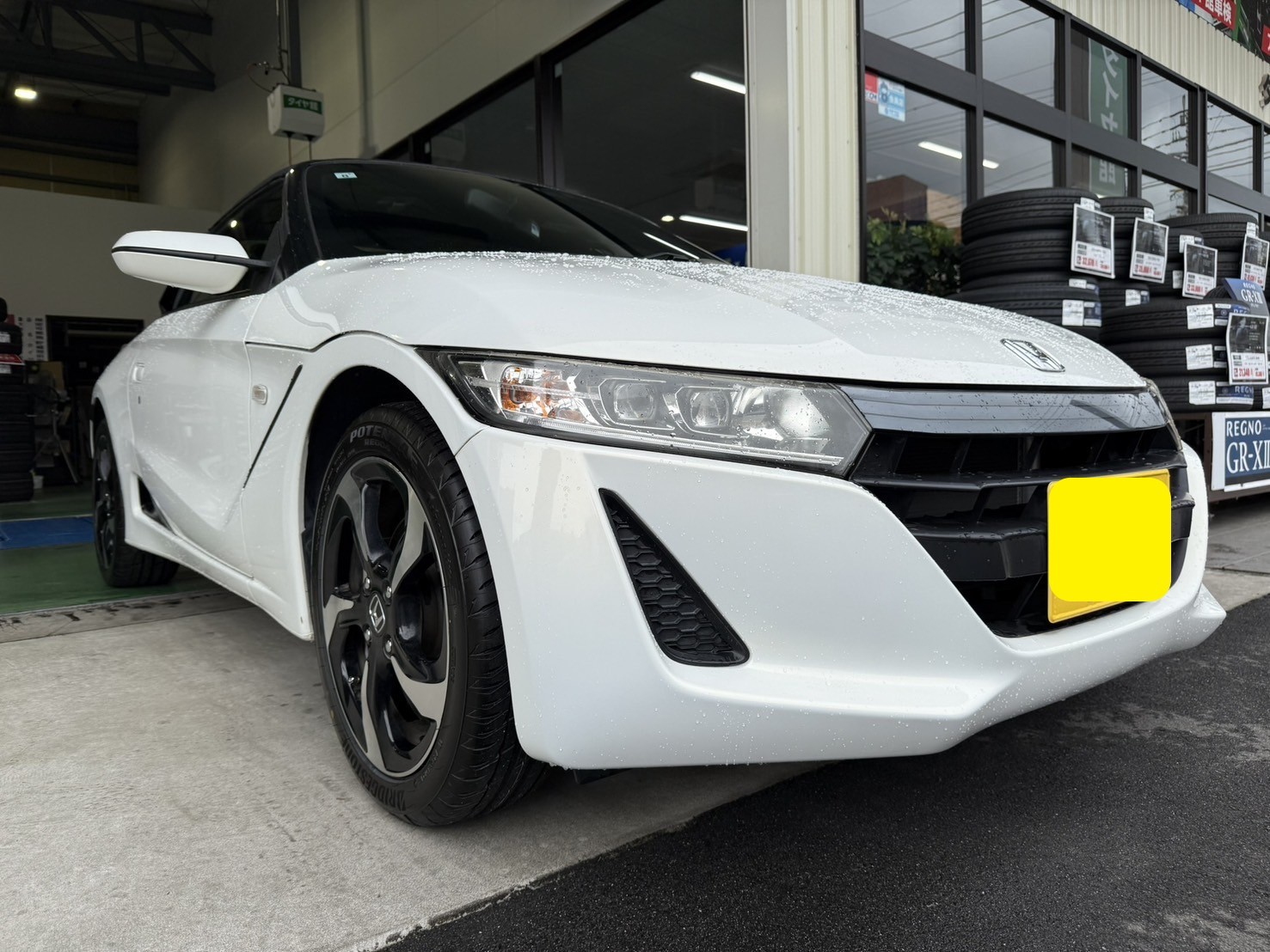 HONDA S660【ポテンザRE004】新しいタイヤで気持ちよくドライブ