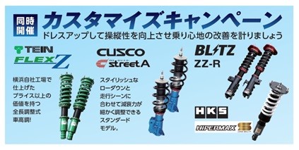 カスタマイズキャンペーン