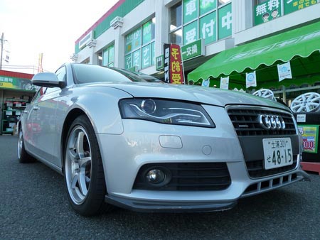 アウディA4 アバント』KW（カーヴェ）のコイルオーバースプリング