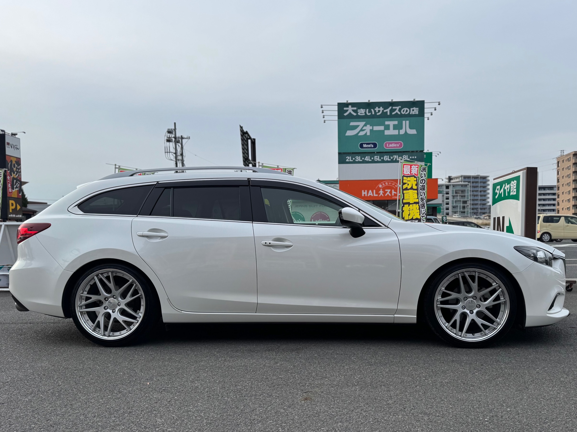 GJ アテンザワゴン車高調 LARGUS ONLINE SHOP / マツダ アテンザワゴン GJ2FW 2WD SpecS 車高調