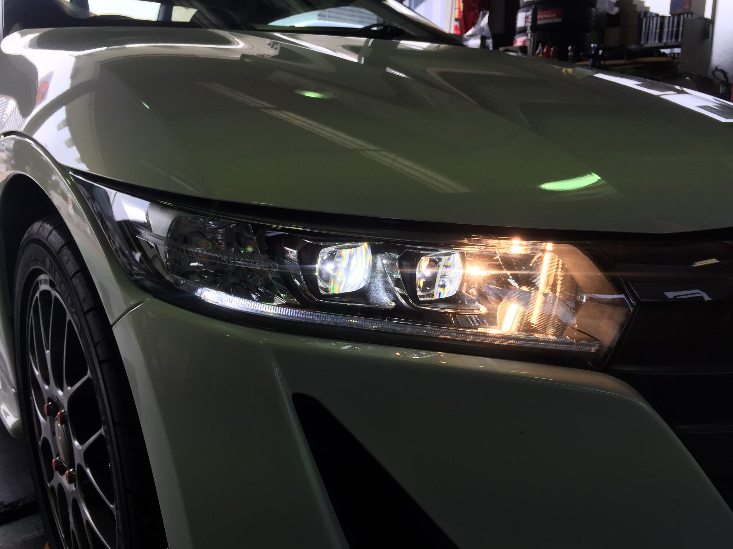 S660 ハイビームled化 ホンダ S660 その他 パーツ取付 各種用品取付 サービス事例 タイヤ館 太子 タイヤからはじまる トータルカーメンテナンス タイヤ館グループ