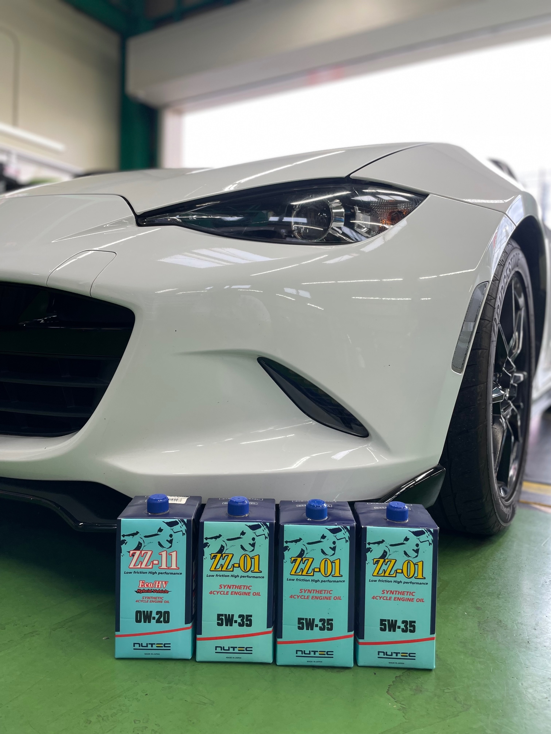 タイヤ館土山 マツダ ロードスター ND5RC エンジンオイル交換