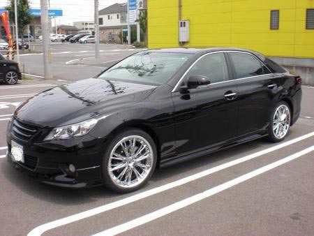 新型マークＸ 「クレンツェ・エルアボラ」 １９インチ装着
