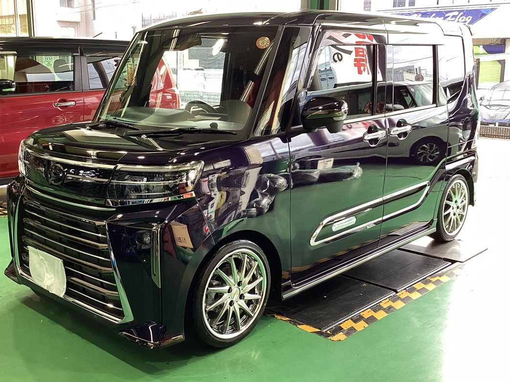 ダイハツ：タントカスタム＞Weds・MAVERICKをお取り付けしました