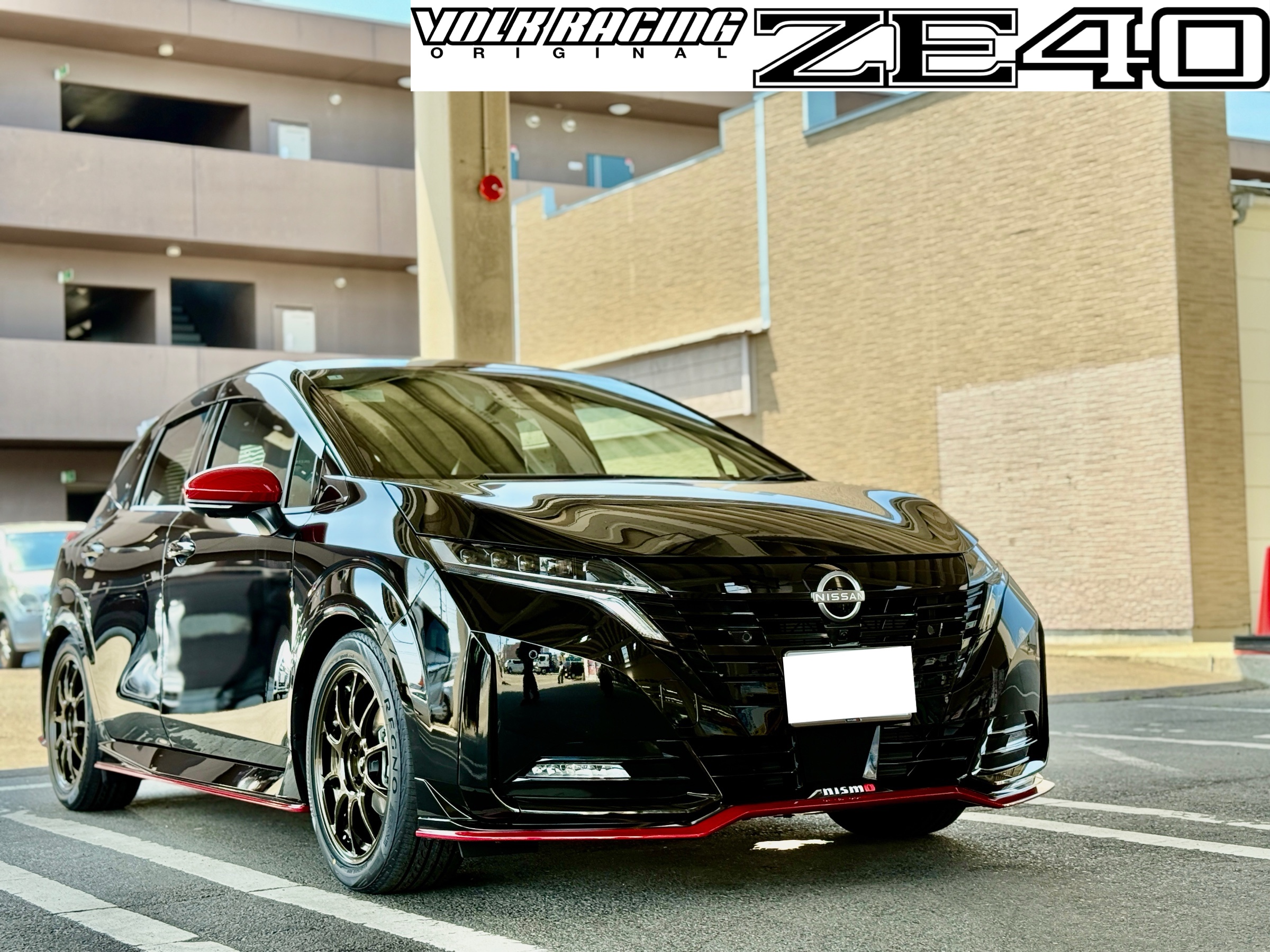 ノートオーラニスモ VOLK RACING ZE40 装着！ | 店舗おススメ情報