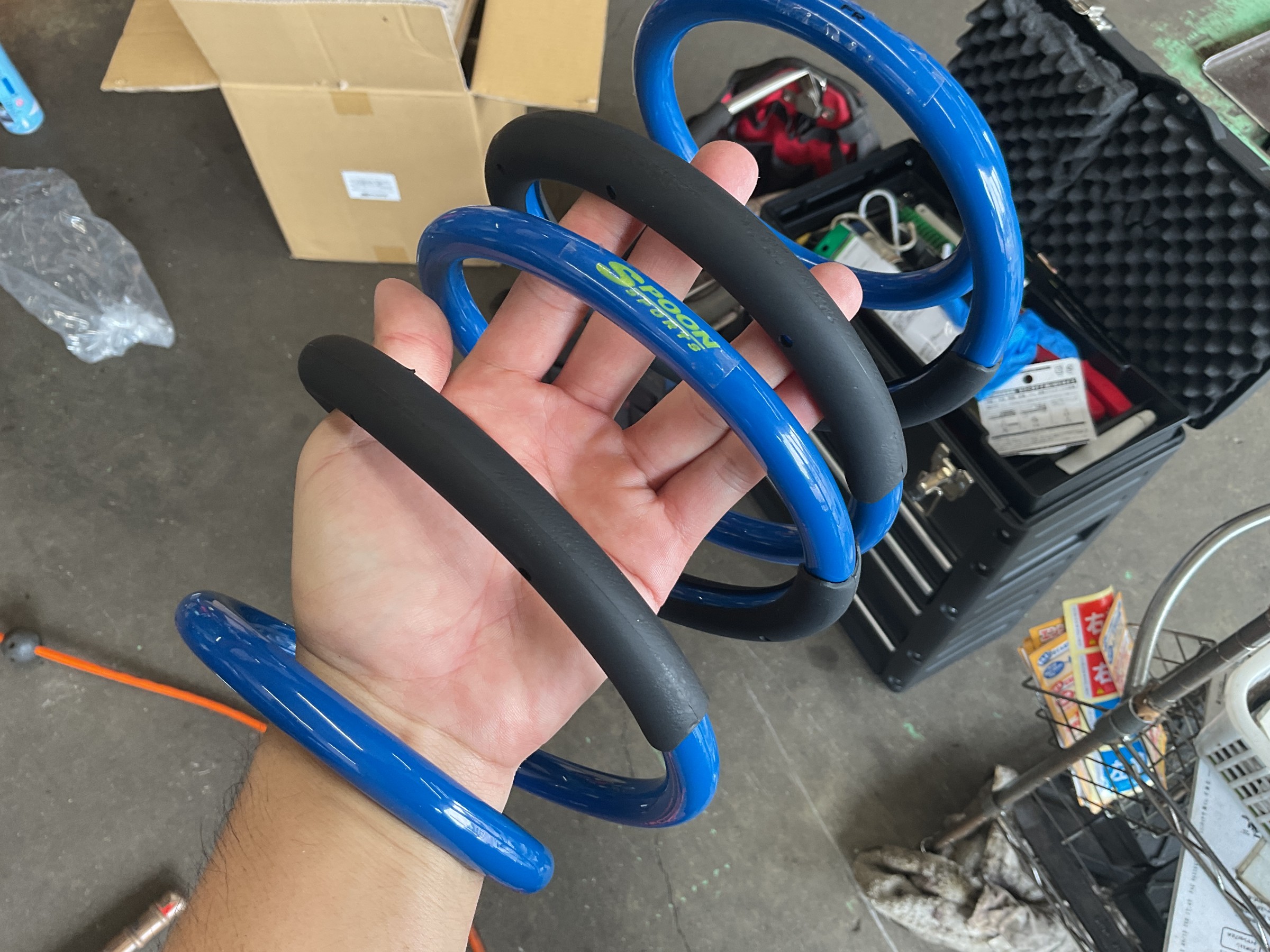 ホンダFL1型シビック、ダウンサスのお取り付け＆アライメント調整