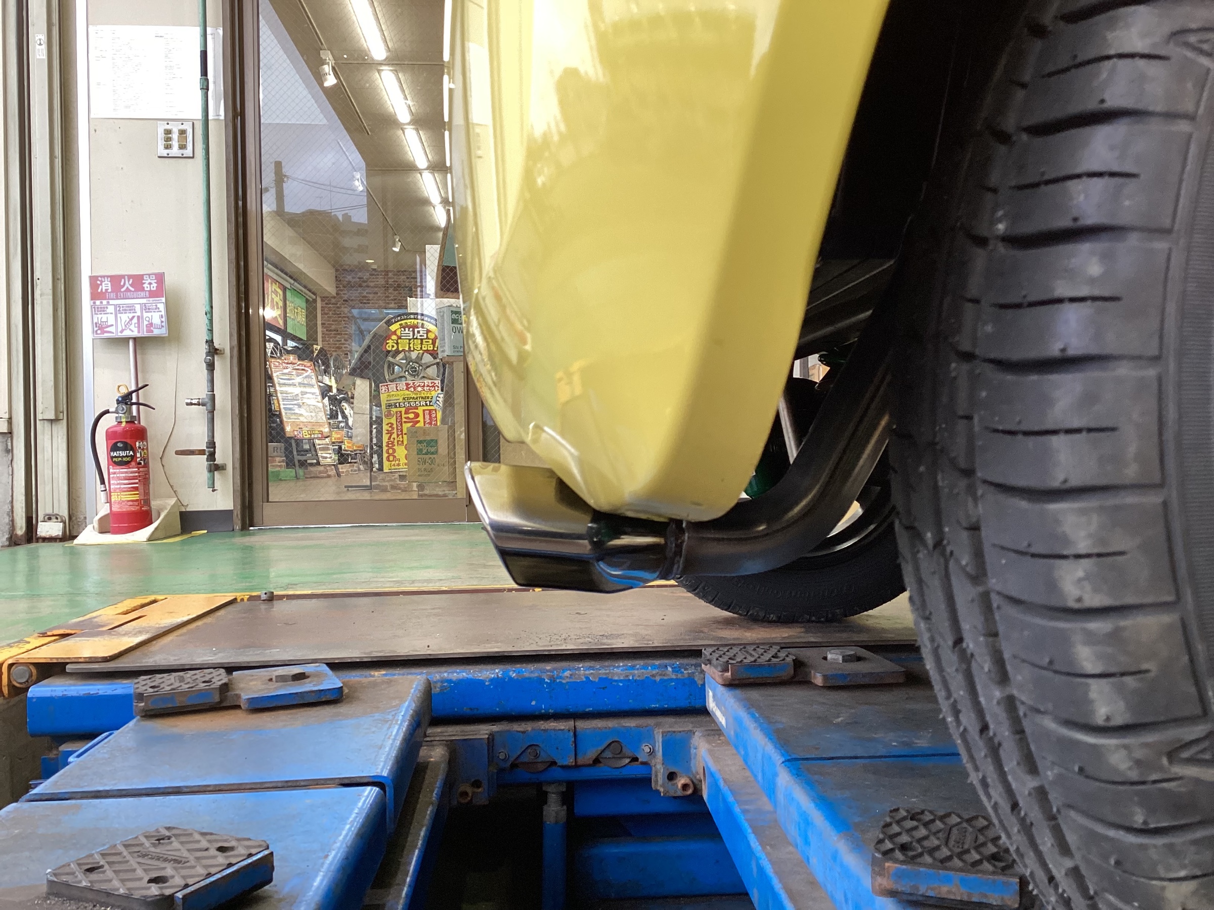 L235Sエッセ　マフラー