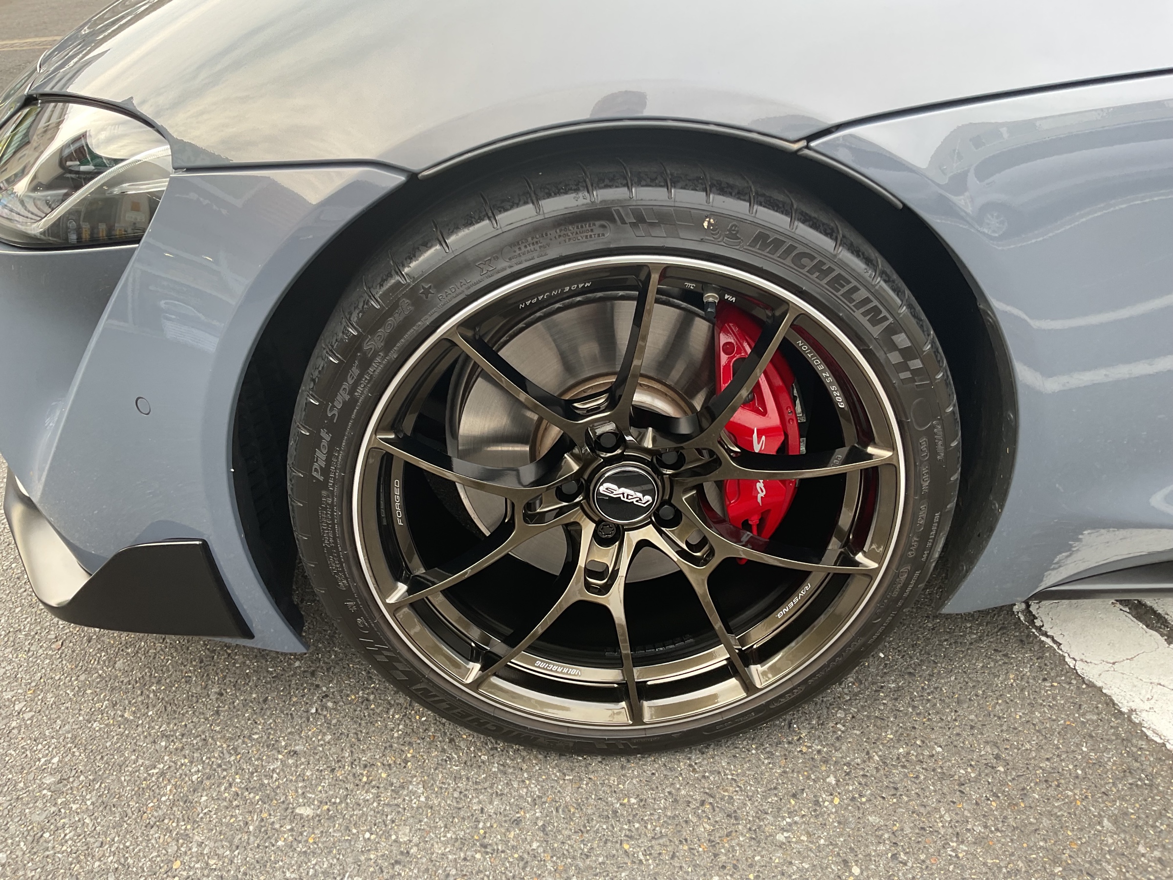 GRスープラ用ホイール4本 レイズG025 GRスープラ用ホイール4本 レイズ