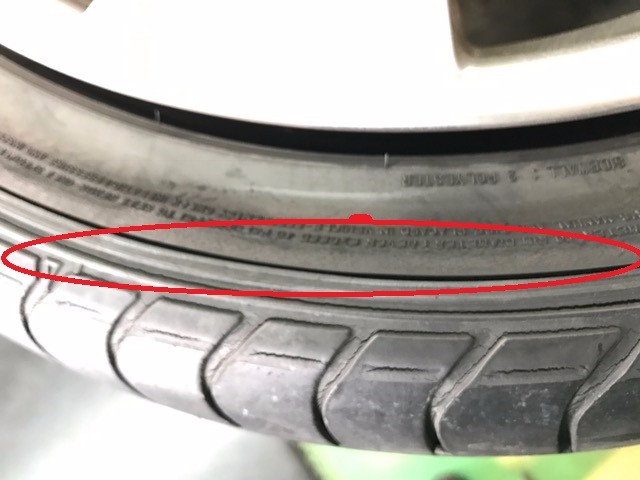 IS２５０から外したタイヤ。