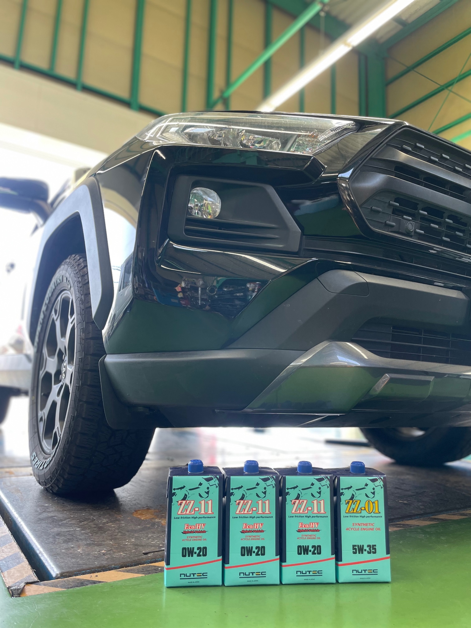 タイヤ館土山 トヨタ RAV4 MXAA54 エンジンオイル交換