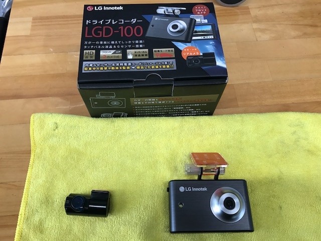 LGD-100 ドライブレコーダー取り付け！アルファード | 店舗お