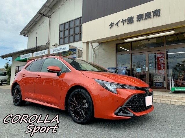 (超美品)カローラスポーツ・タイヤホイールセット カローラスポーツ タイヤ＆ホイールセット交換(*´ω｀*) | 店舗お